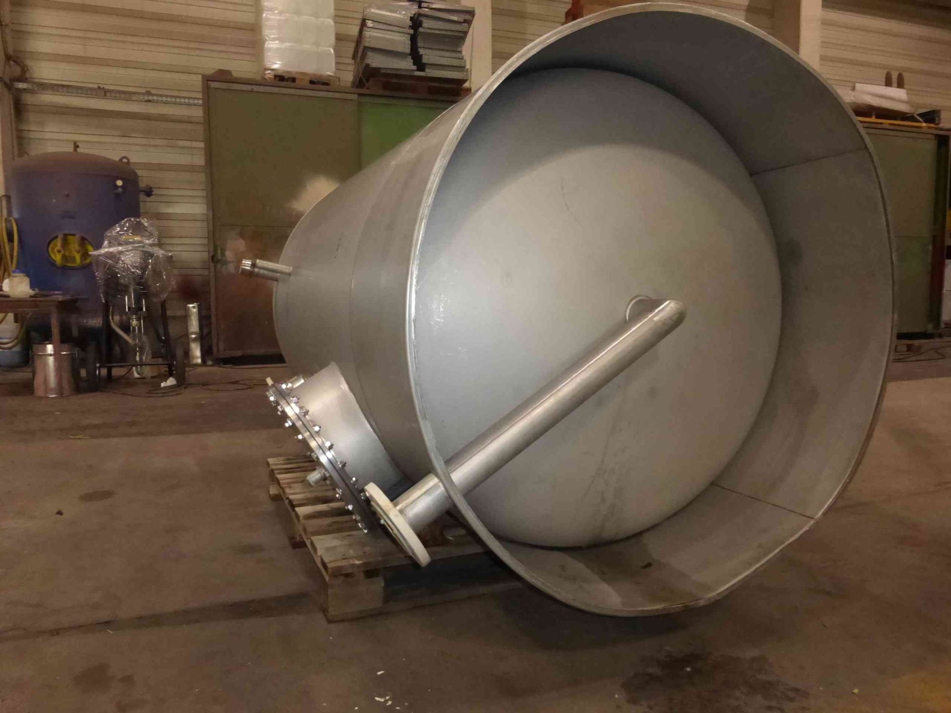 Druckbehälter aus Edelstahl (V4A), WSt. 1.4571 (2)