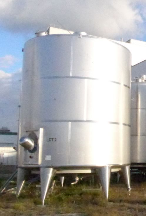 Rührwerkbehälter aus Edelstahl (V2A), stehend (2)