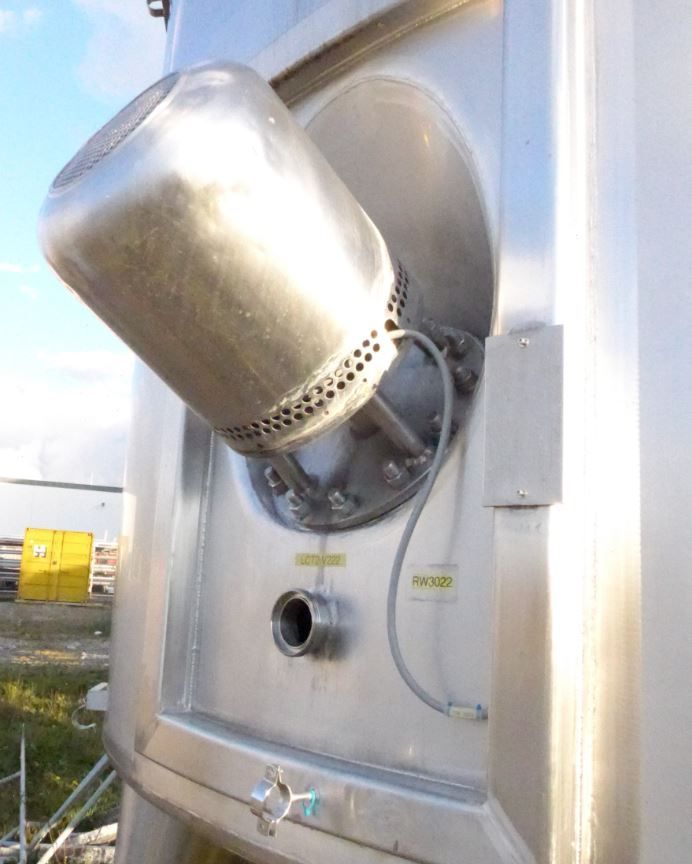 Rührwerkbehälter aus Edelstahl (V2A), stehend (3)