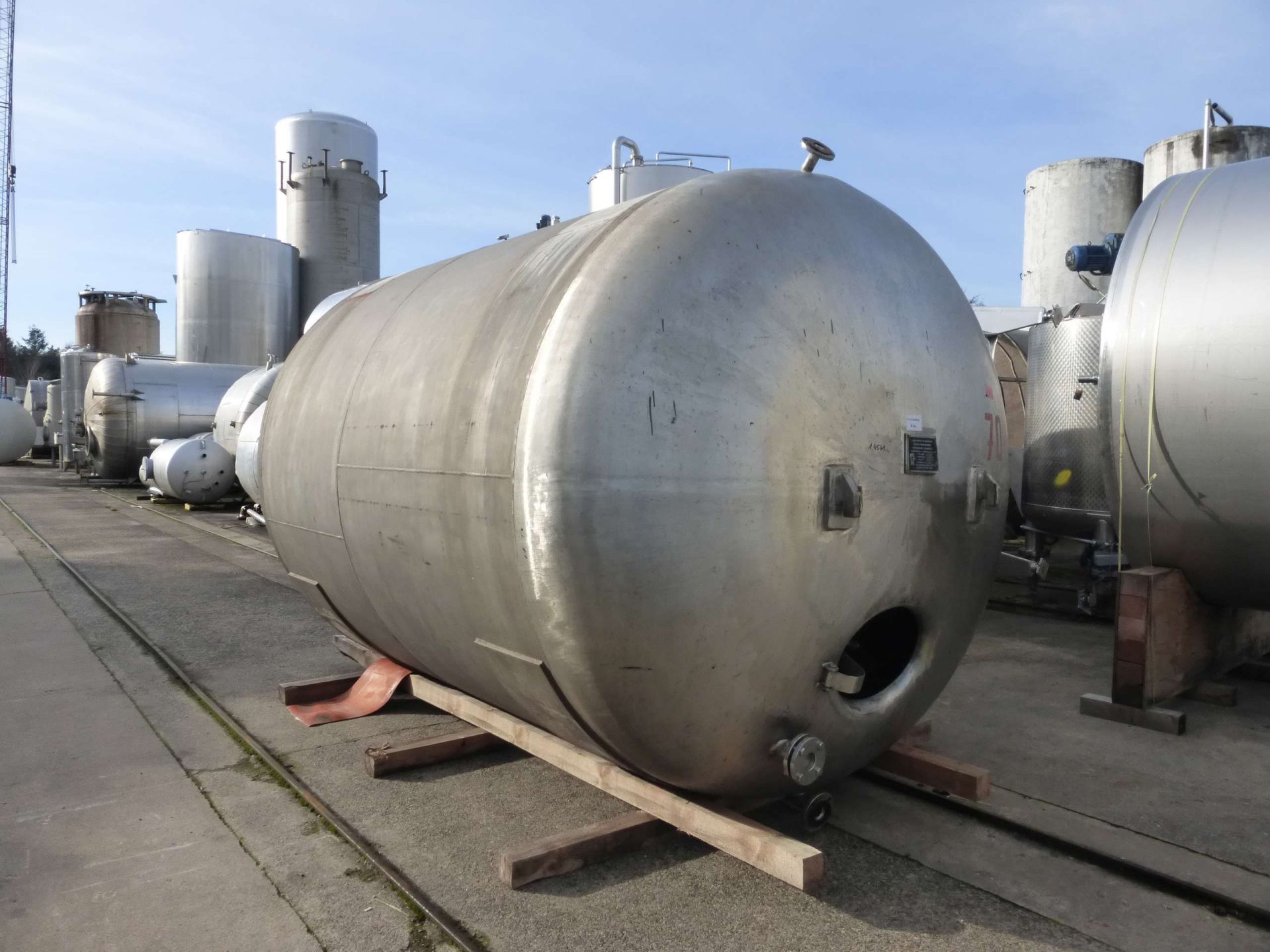 Druckbehälter aus Edelstahl (V2A), WSt. 1.4541 (2)