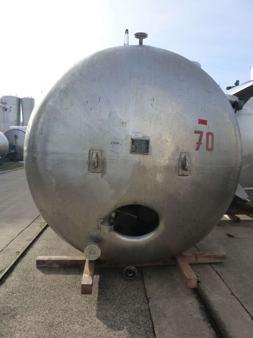 Druckbehälter aus Edelstahl (V2A), WSt. 1.4541 (3)