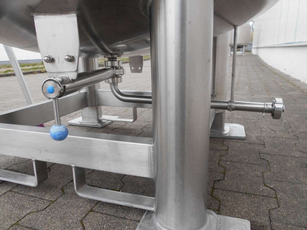 Rührwerbehälter aus Edelstahl V2A, druck/unterdr. (4)