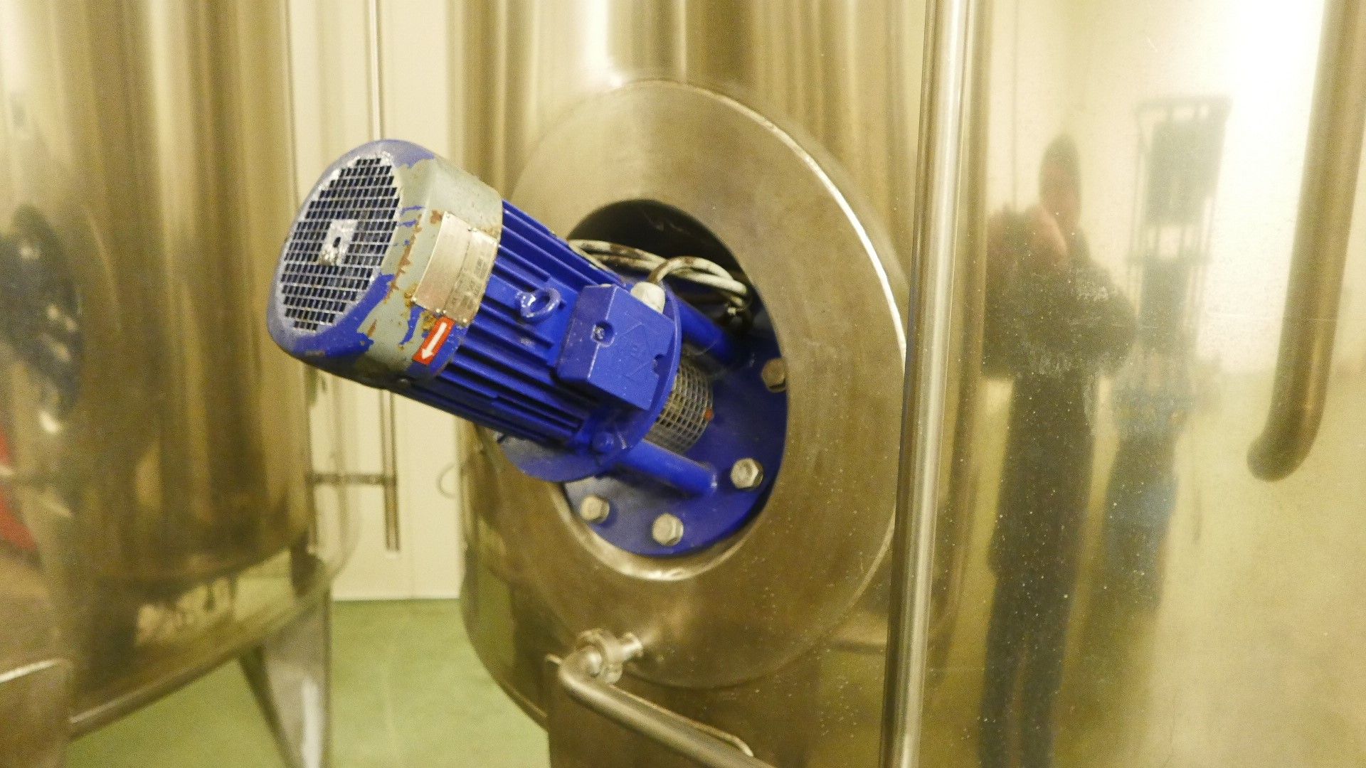 Rührwerkbehälter aus Edelstahl (V2A), WSt. 1.4301 (2)