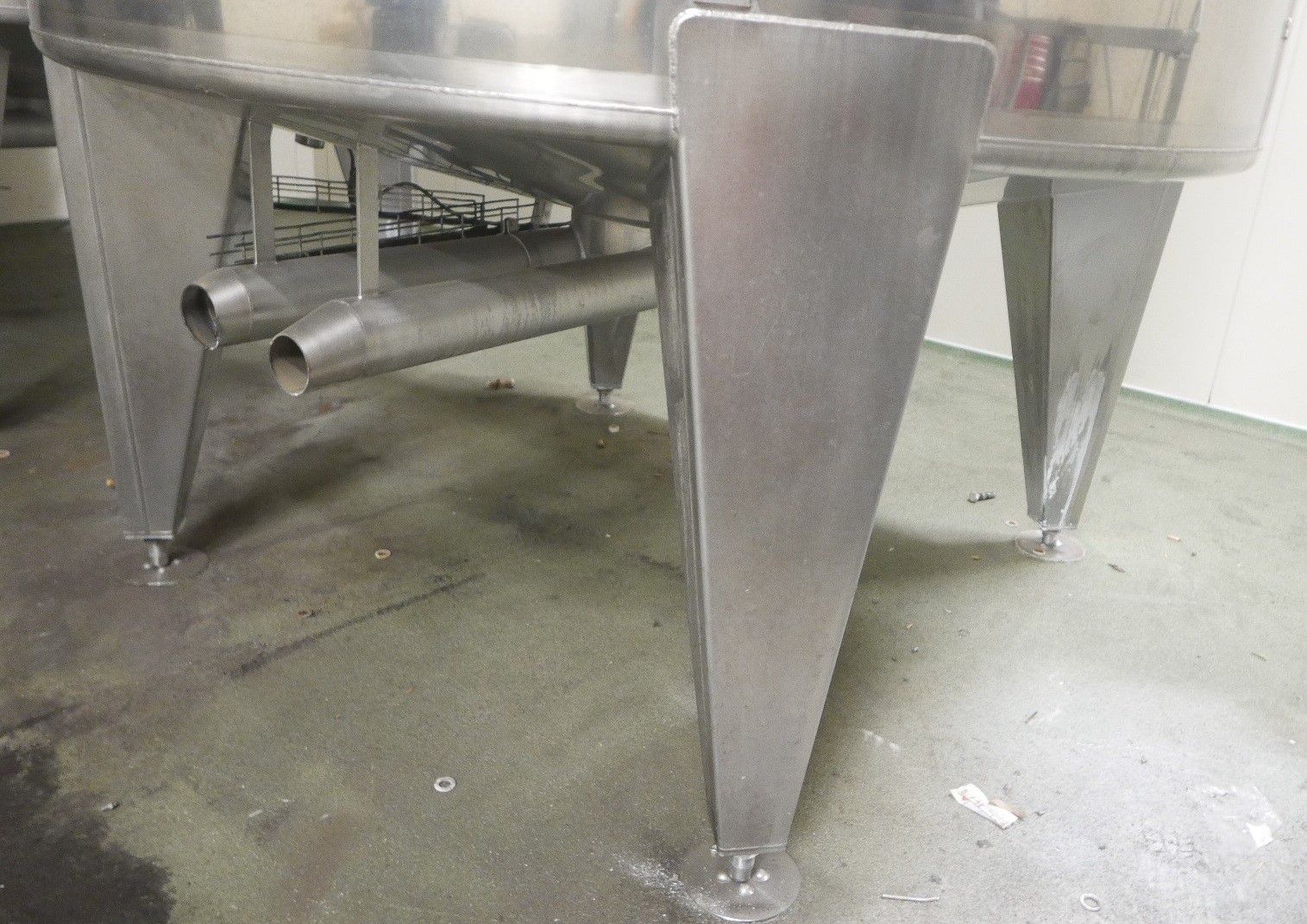 Rührwerkbehälter aus Edelstahl (V2A), WSt. 1.4301 (4)