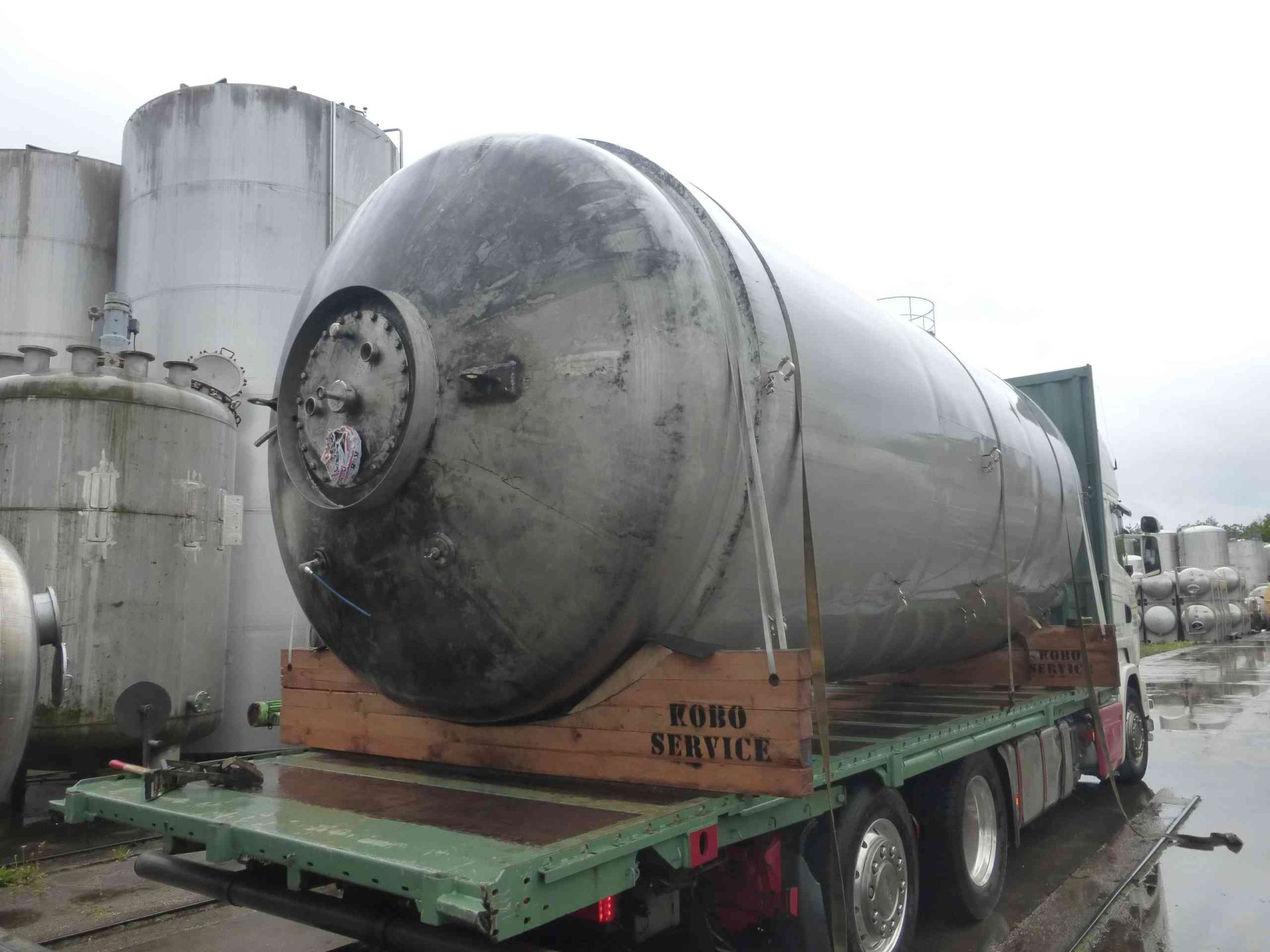 Druckbeh&auml;lter aus Edelstahl (V2A), isoliert (1)