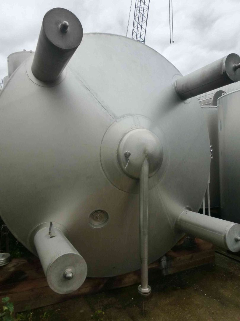 Druckbehälter aus Edelstahl (V2A), isoliert (2)