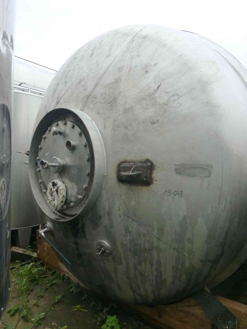 Druckbehälter aus Edelstahl (V2A), isoliert (4)