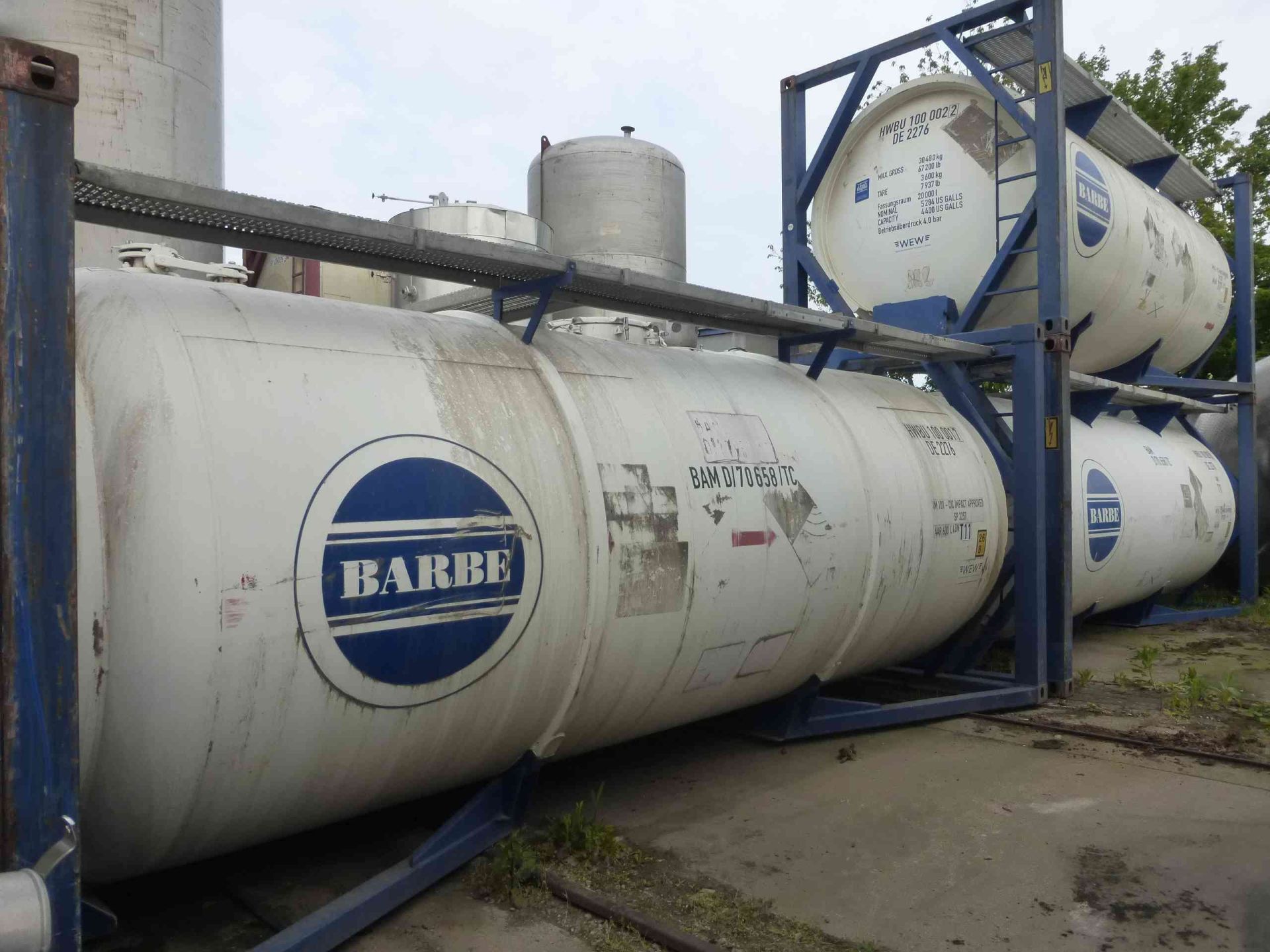 Lagerbeh&auml;lter aus Edelstahl (V2A), 20" Container (1)