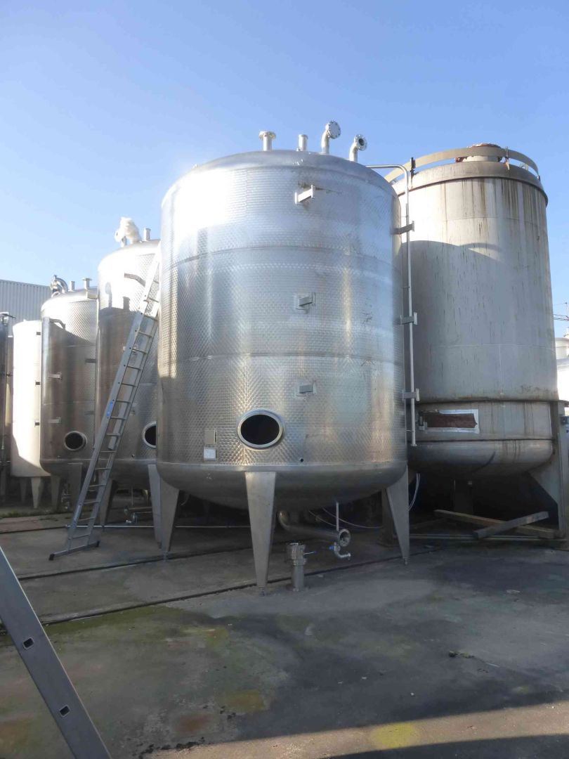 Lagerbeh&auml;lter aus Edelstahl (V2A), ungebraucht (1)