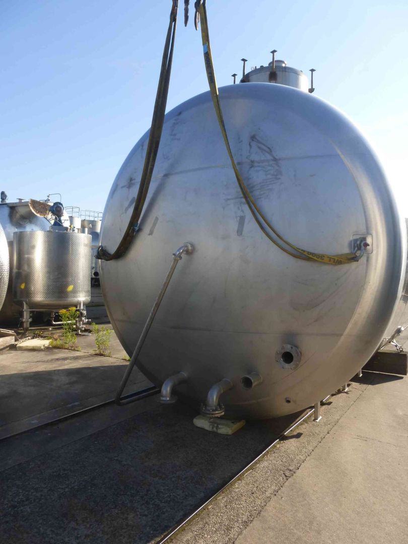 Lagerbehälter aus Edelstahl (V2A), ungebraucht (2)