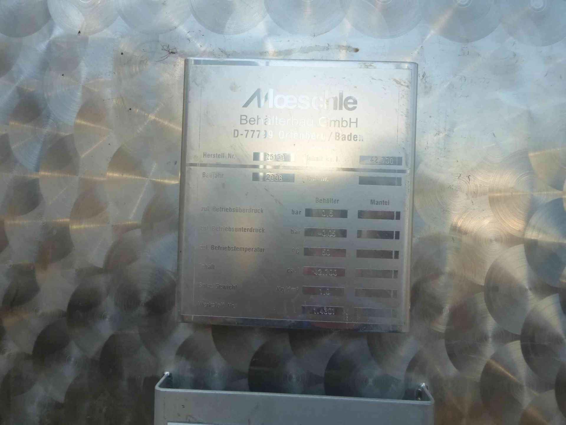 Lagerbehälter aus Edelstahl (V2A), ungebraucht (3)