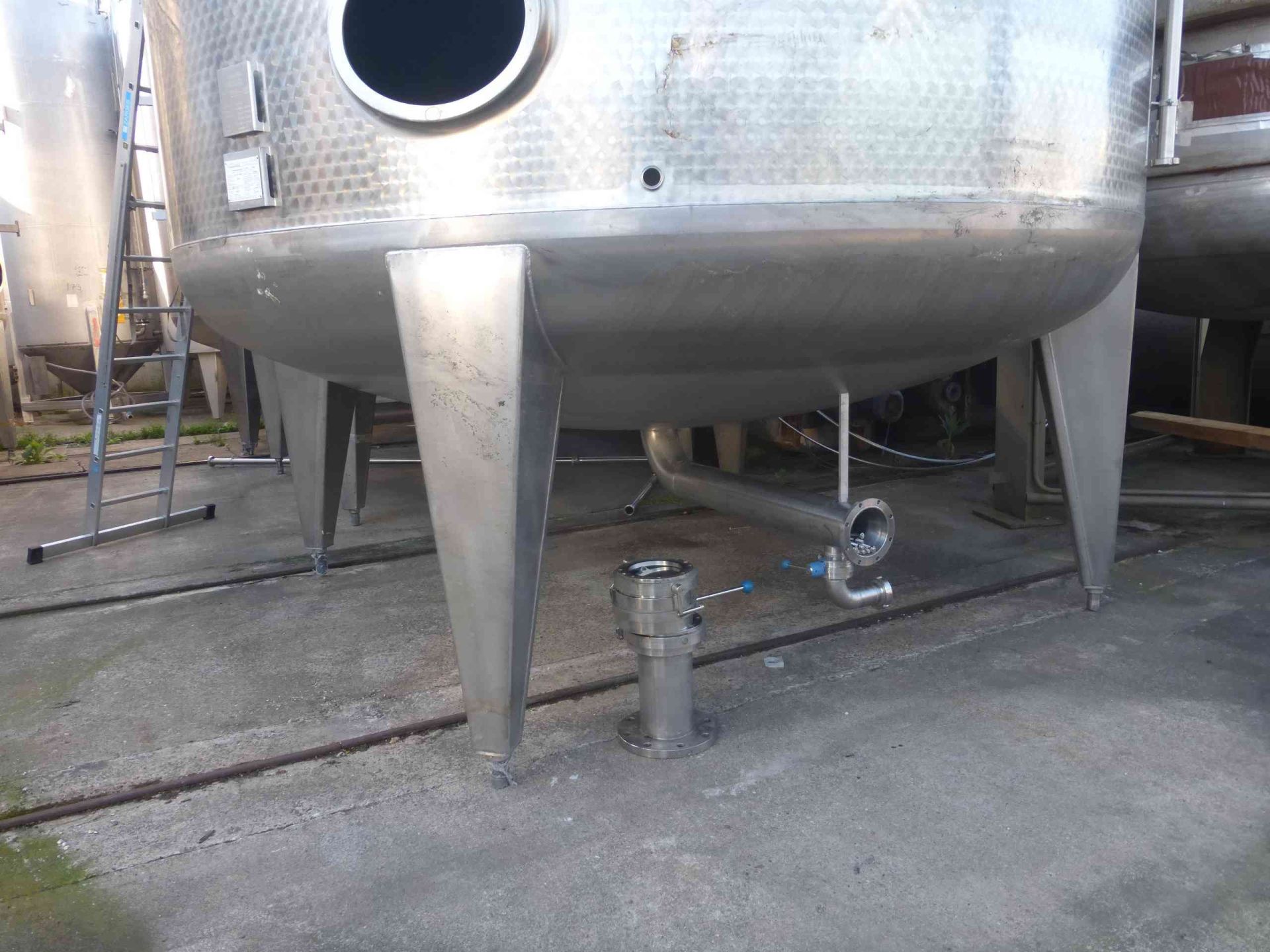 Lagerbehälter aus Edelstahl (V2A), ungebraucht (5)