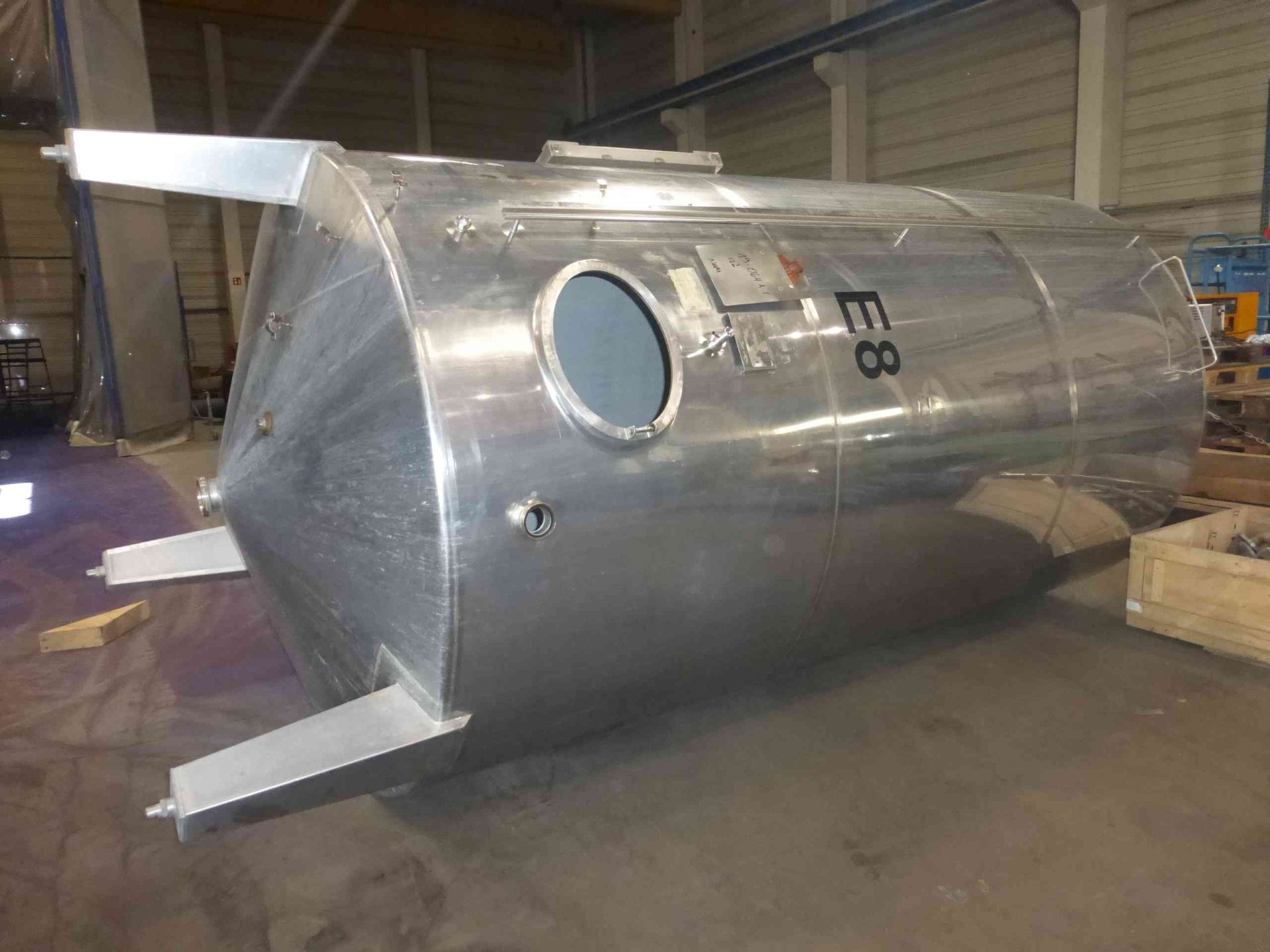 Lagerbehälter aus Edelstahl (V4A), 1.4571 / 1.4401 (2)