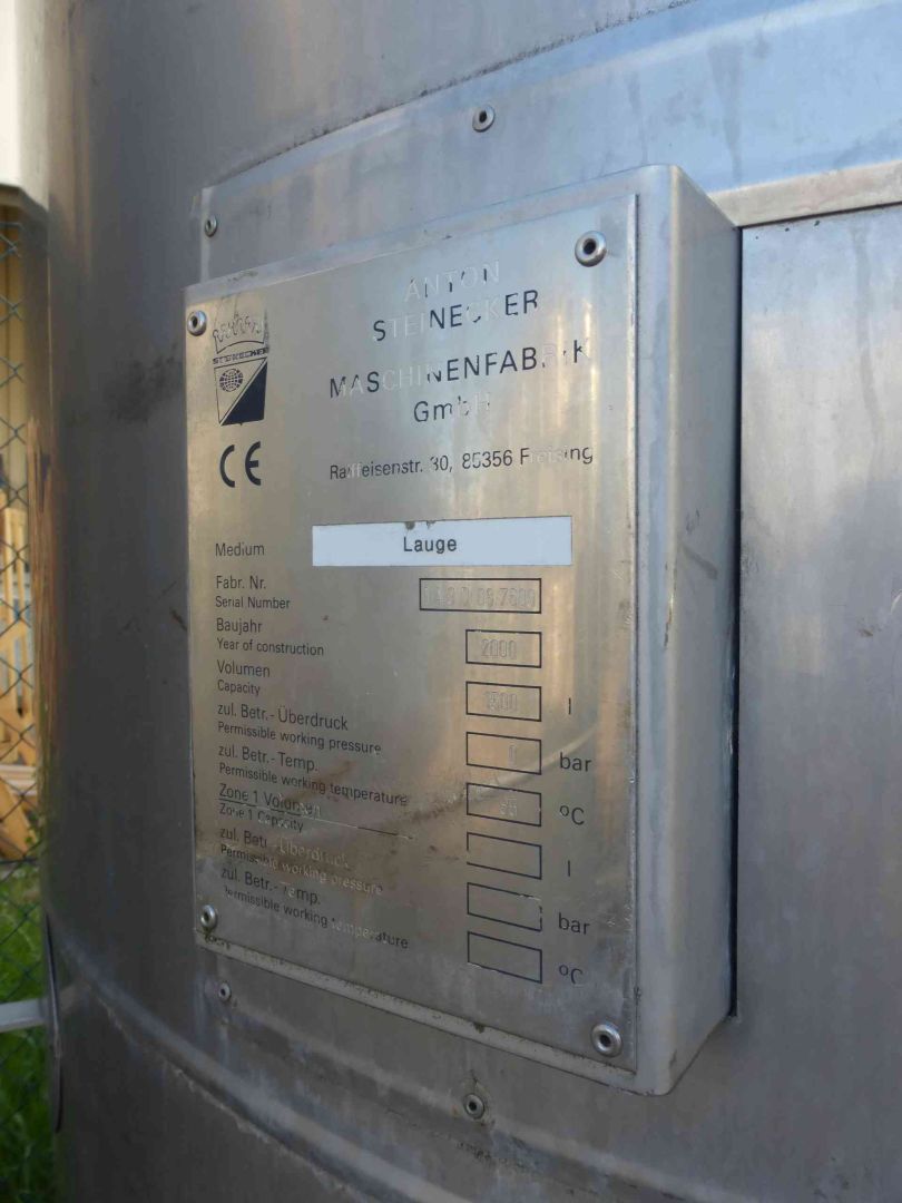 Lagerbehälter aus Edelstahl (V2A), WSt. 1.4301 (3)