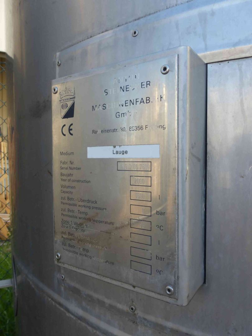 Lagerbehälter aus Edelstahl (V2A), WSt. 1.4301 (3)