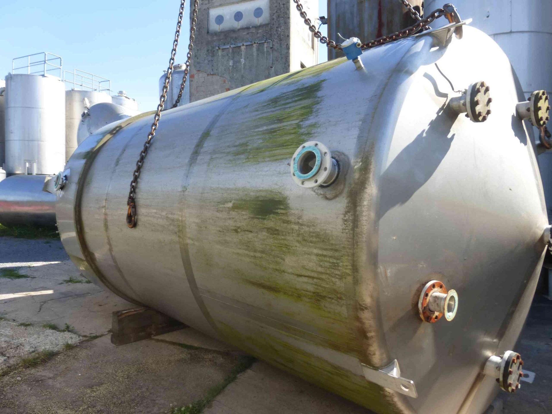 Lagerbeh&auml;lter aus Edelstahl (V4A), teilisoliert (1)