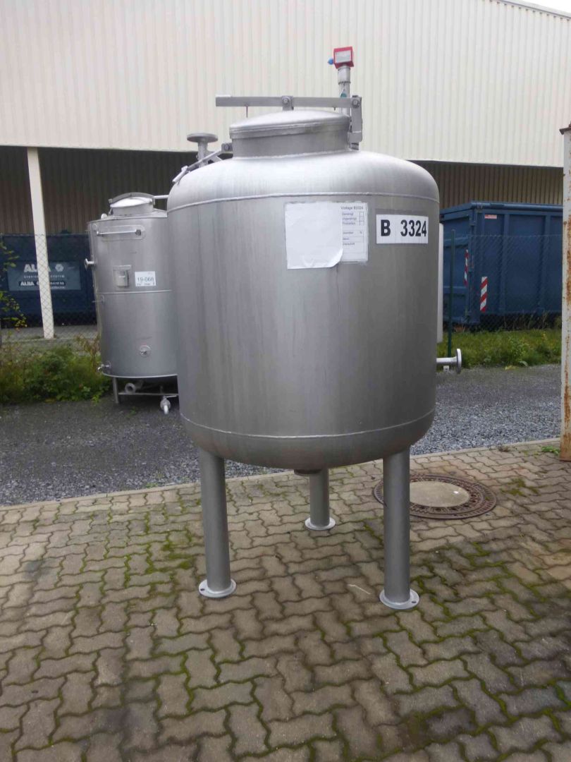 Lagerbeh&auml;lter aus Edelstahl (V4A), 1.4571 (1)