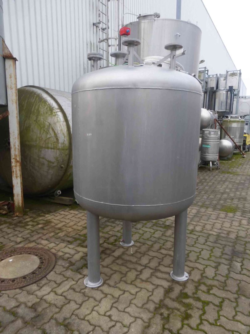 Lagerbehälter aus Edelstahl (V4A), 1.4571 (3)