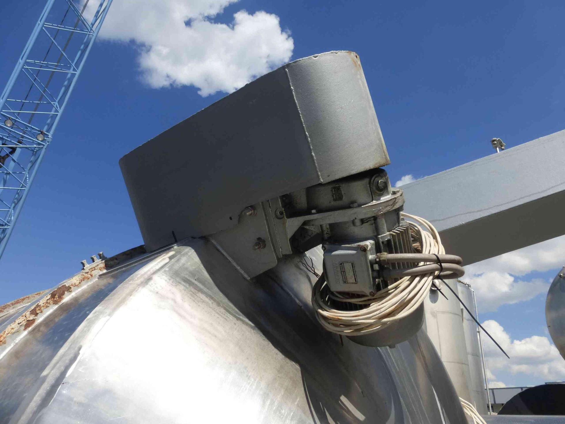 Rührwerksbehälter aus Edelstahl (V2A), WSt. 1.4301 (2)