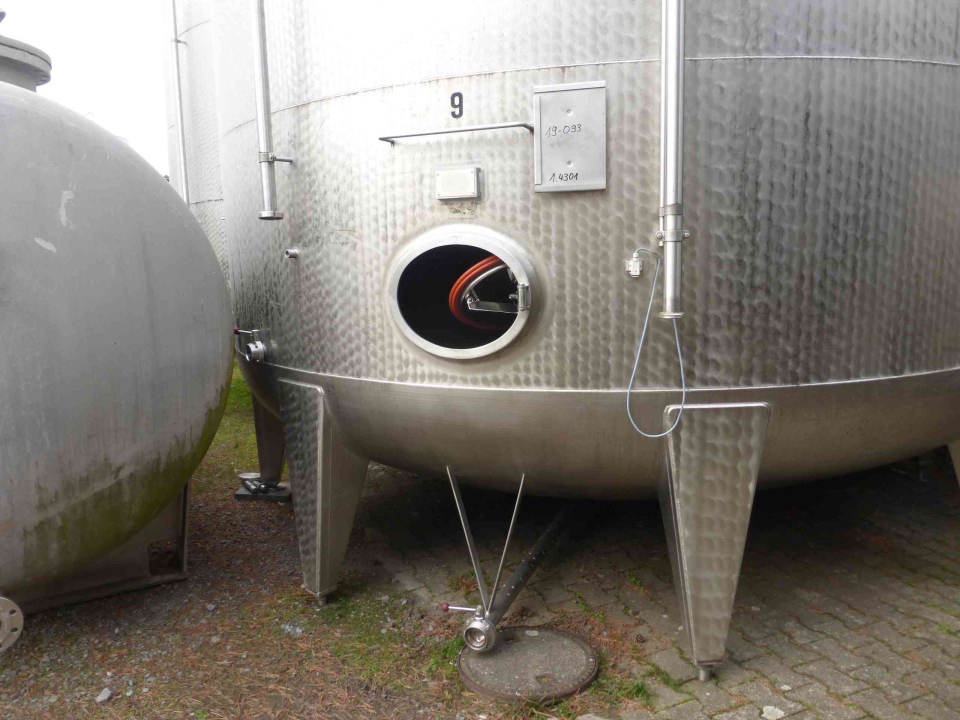 Druckbehälter aus Edelstahl (V2A), KZE-Behälter (2)