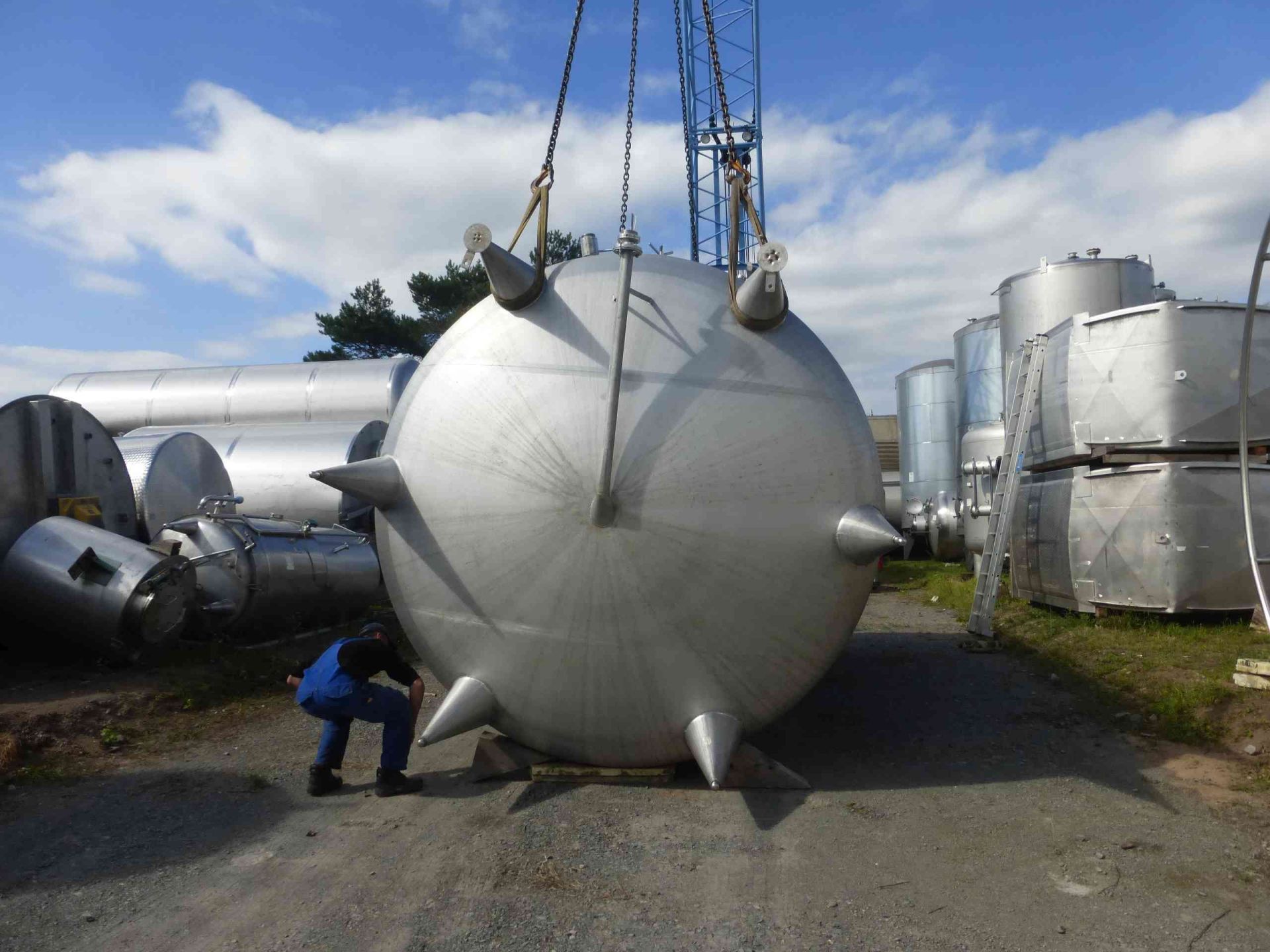 Lagerbehälter aus Edelstahl (V2A), KZE-geeignet (2)