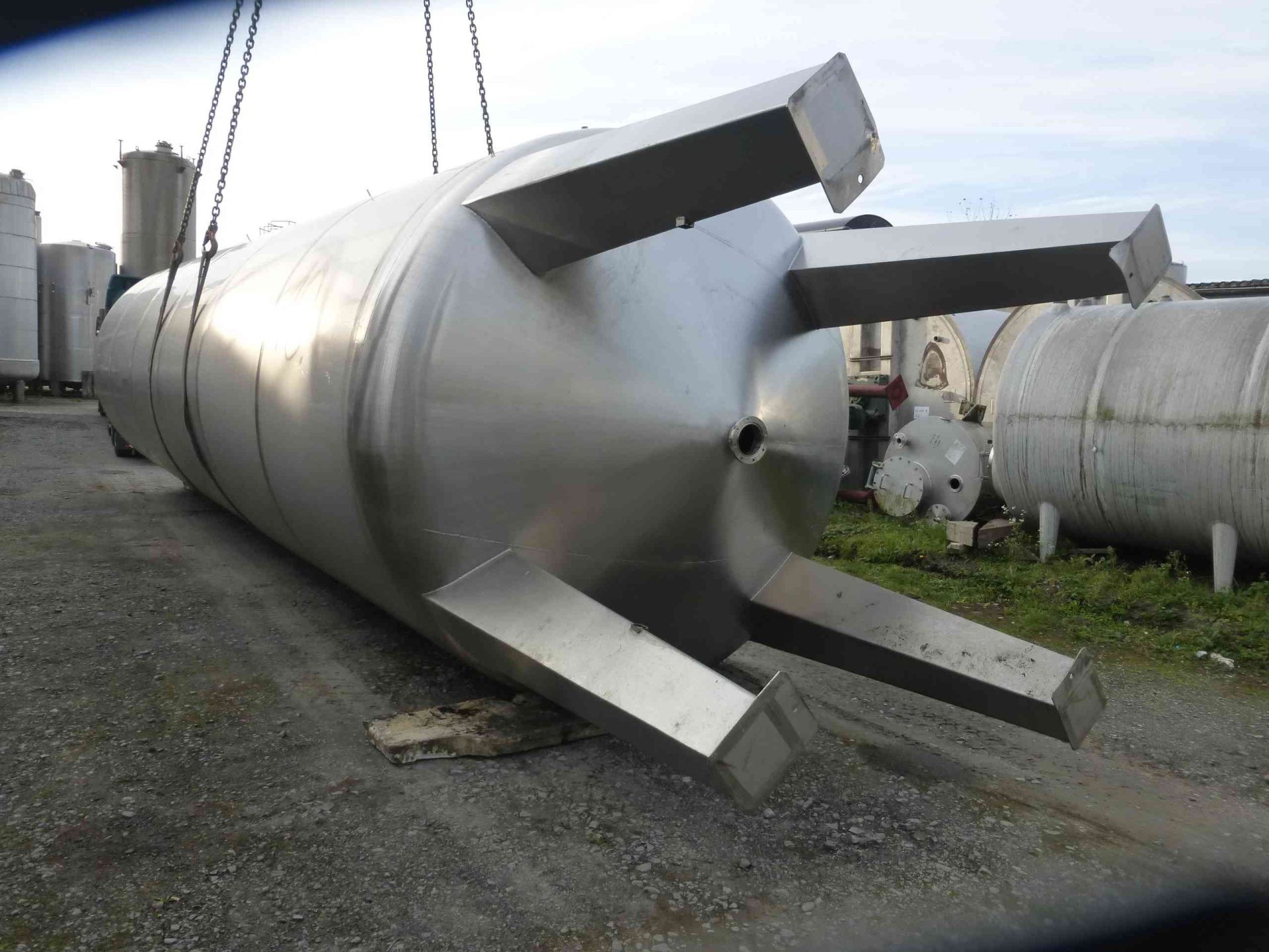 Druckbehälter aus Edelstahl (V2A), WSt. 1.4301 (2)