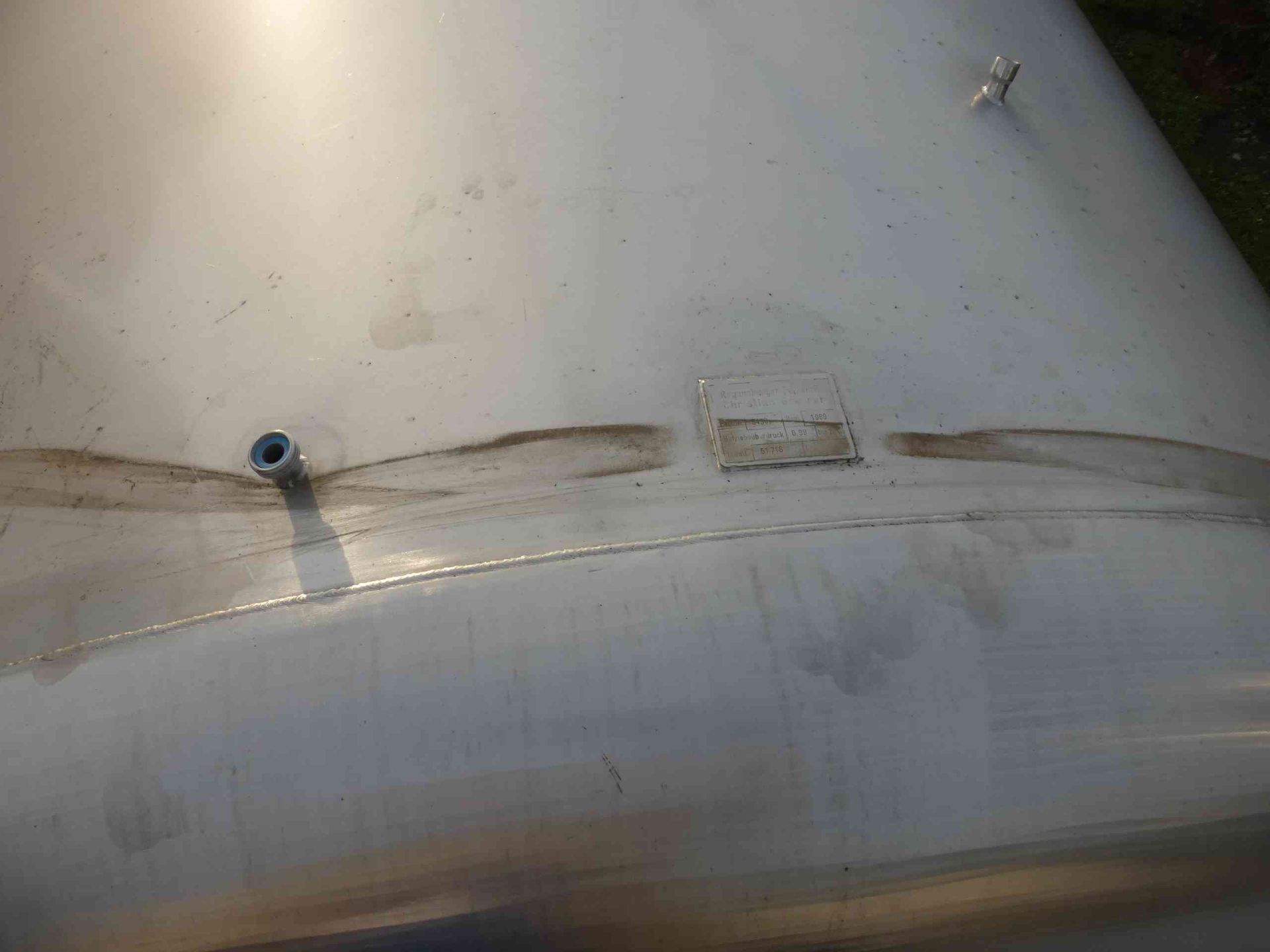 Druckbehälter aus Edelstahl (V2A), WSt. 1.4301 (3)