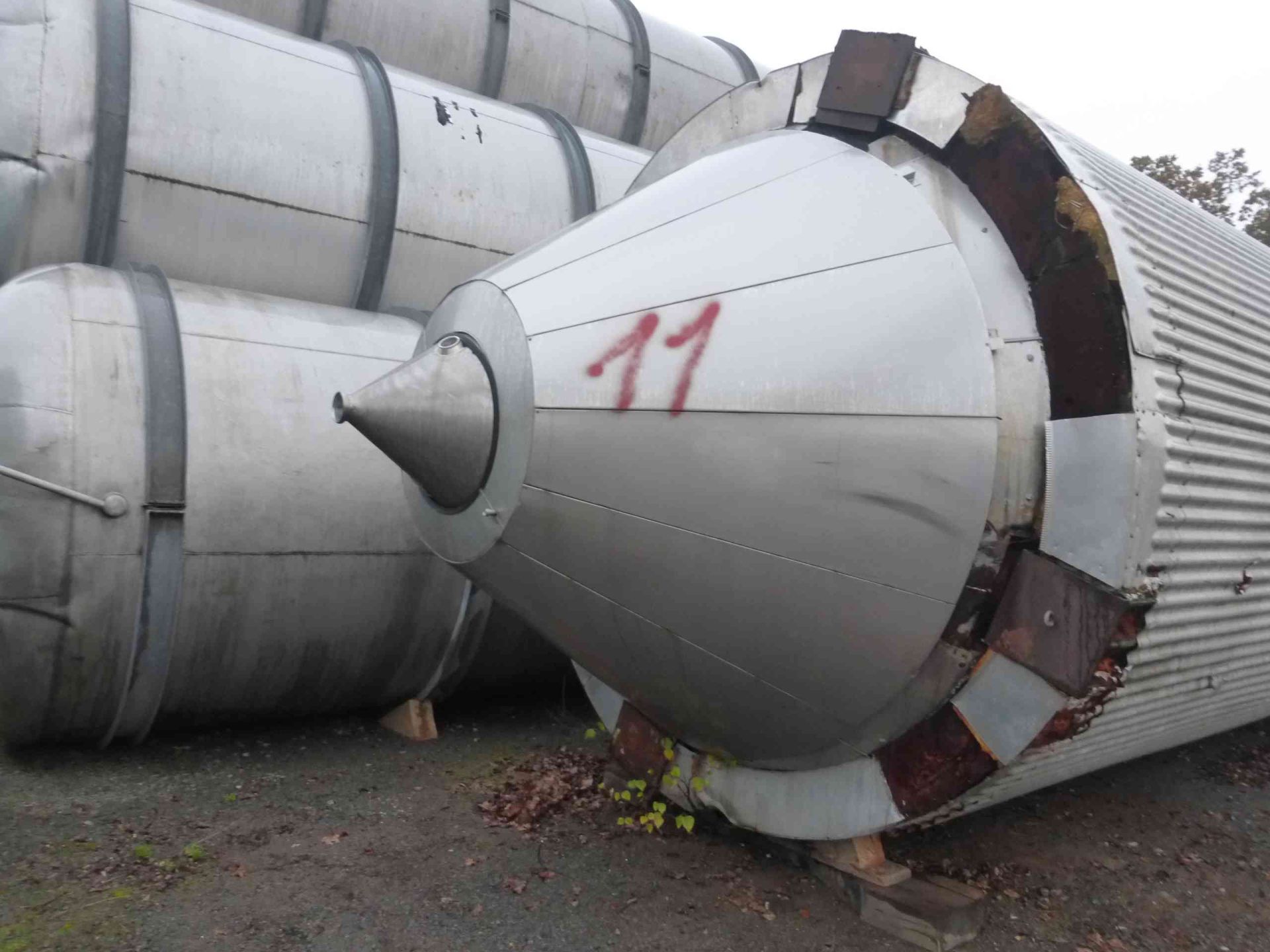 Lagerbehälter aus Edelstahl, isoliert, kühl/heiz (3)