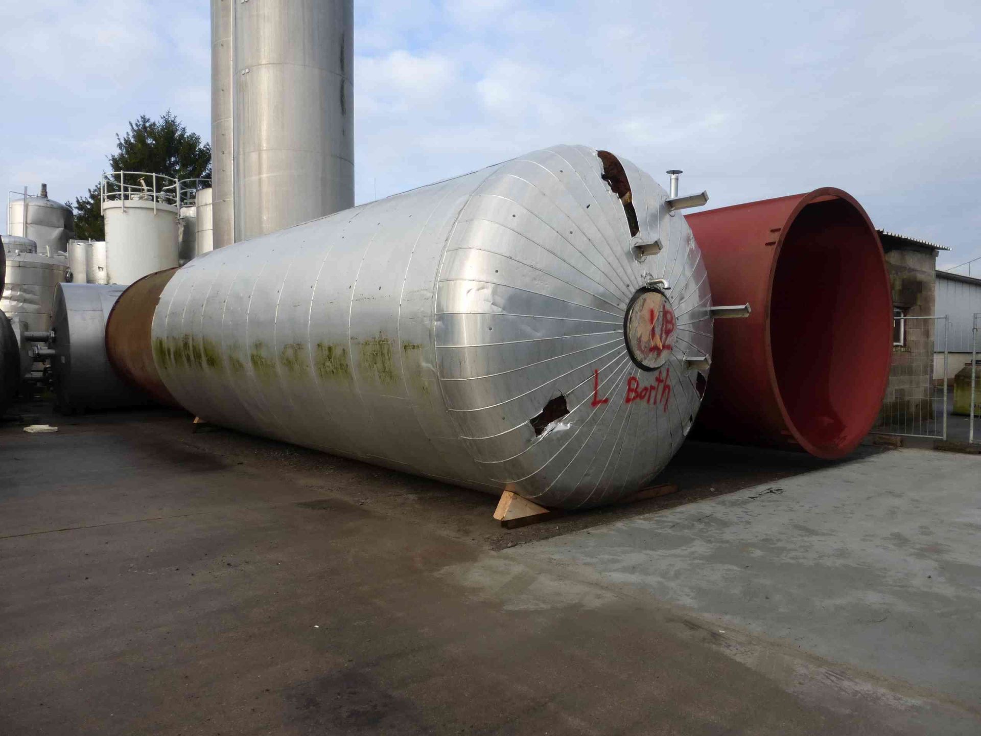 Druckbehälter aus Edelstahl isoliert heiz-/kühlbar (4)