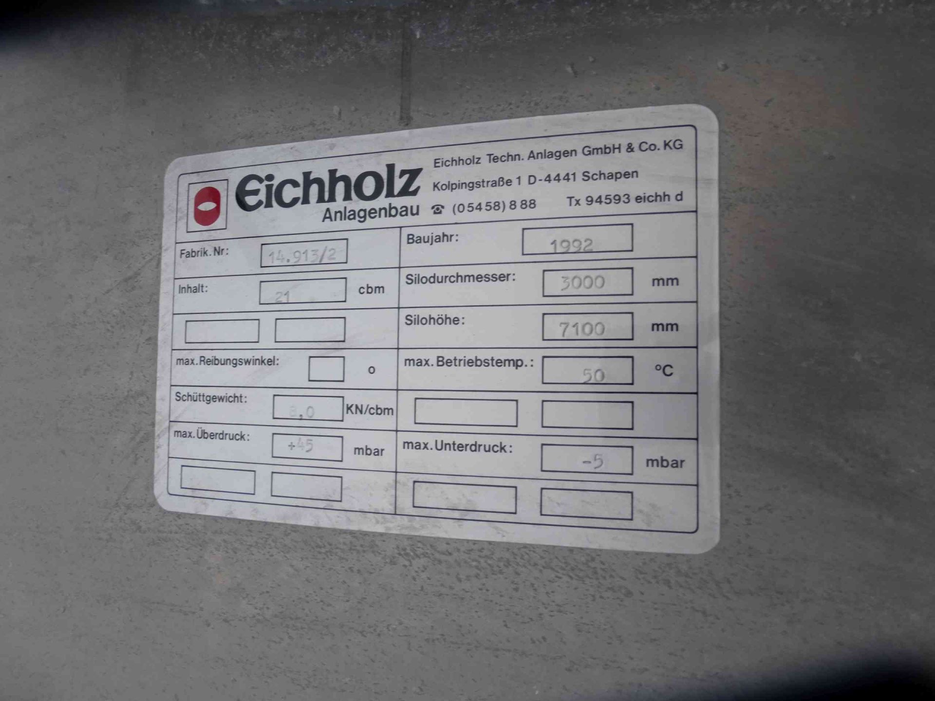 Rührwerksbehälter aus Aluminium, Mischsilo (4)