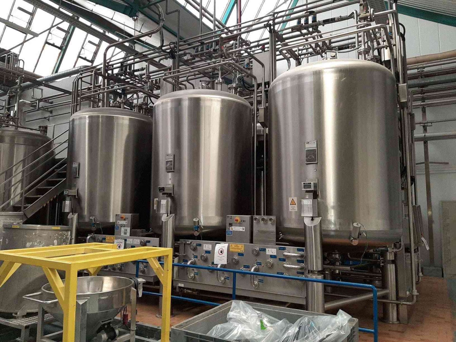 R&uuml;hrwerkbeh&auml;lter aus Edelstahl V4A, stehend (1)