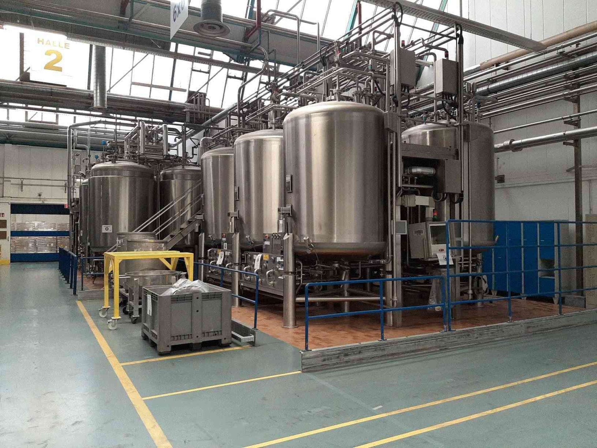 Rührwerkbehälter aus Edelstahl V4A, stehend (2)