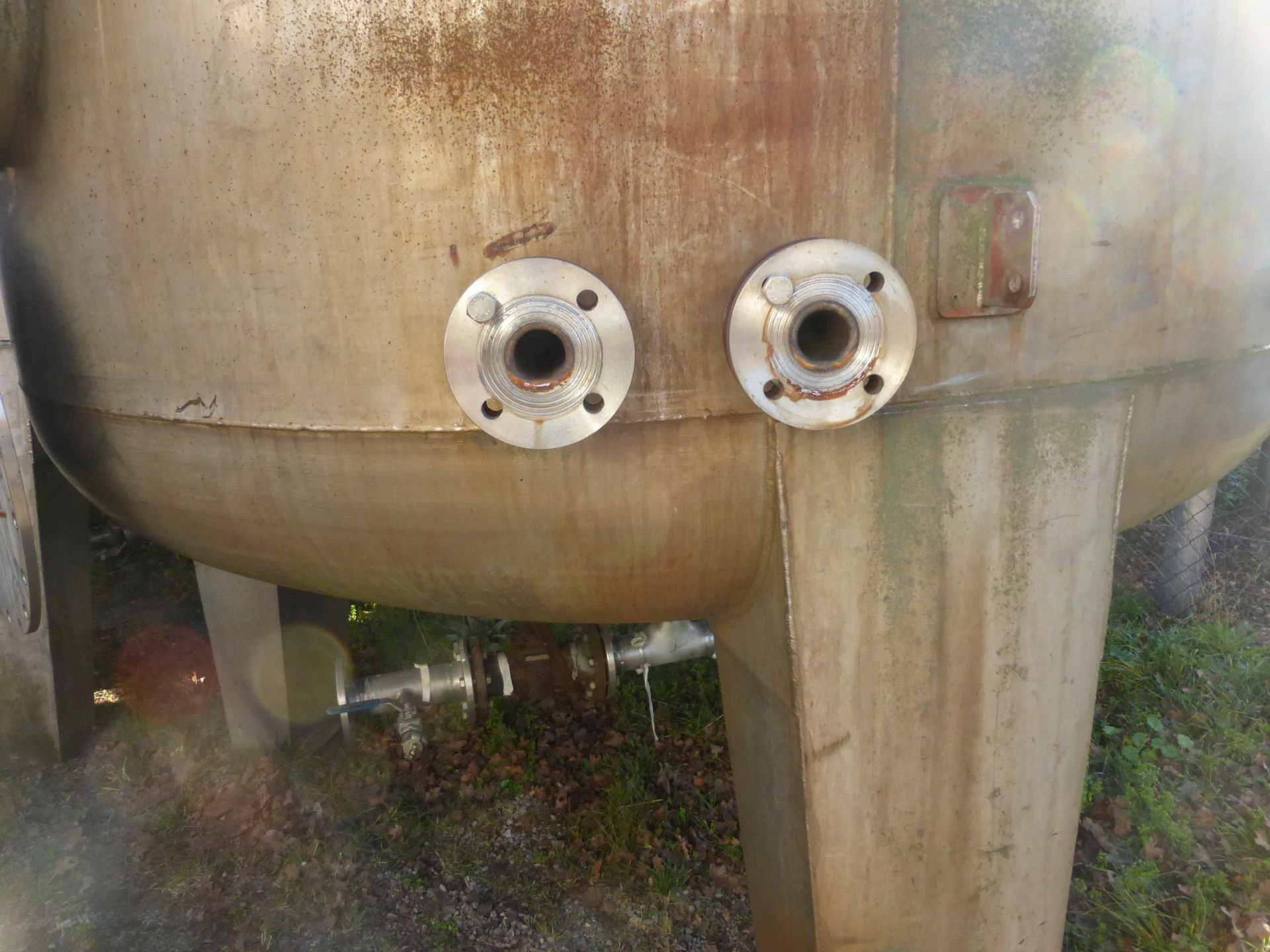 Lagerbehälter aus Edelstahl (V2A), heiz-/kühlbar (2)