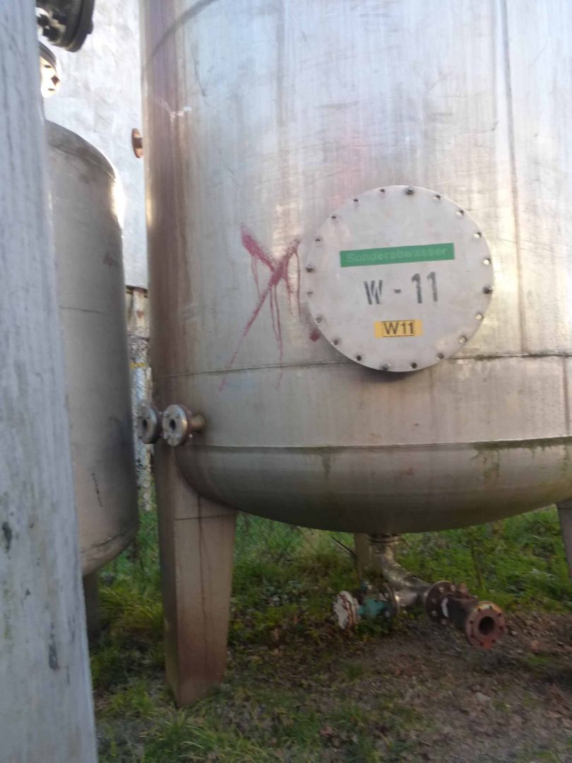 Lagerbehälter aus Edelstahl (V2A), heiz-/kühlbar (3)