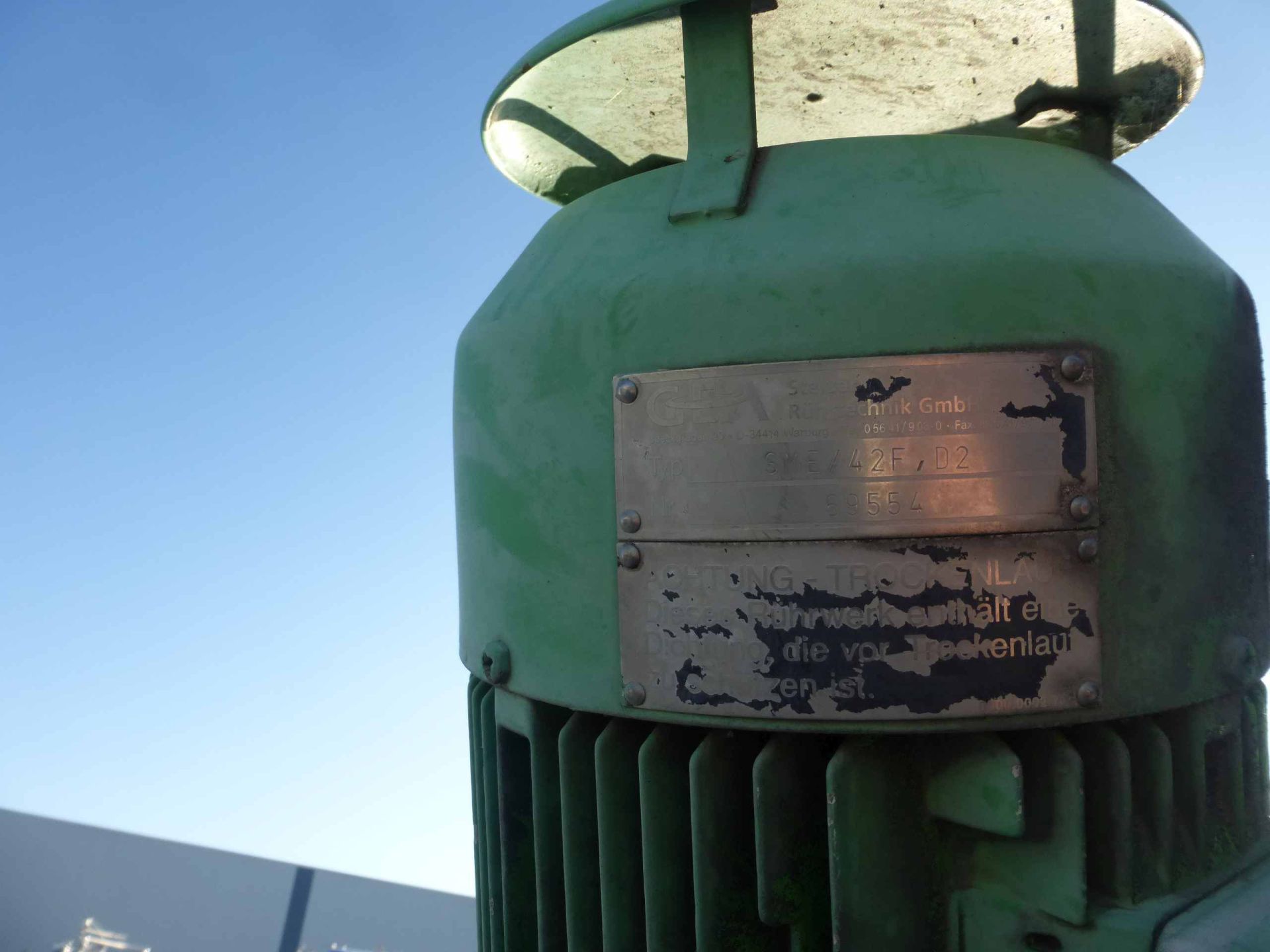 Rührwerksbehälter aus Edelstahl (V2A), WSt 1.4301 (2)