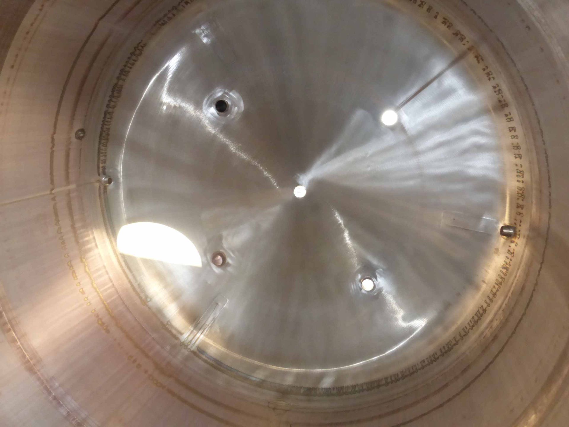 Lagerbehälter aus Edelstahl (V2A), stehend (3)