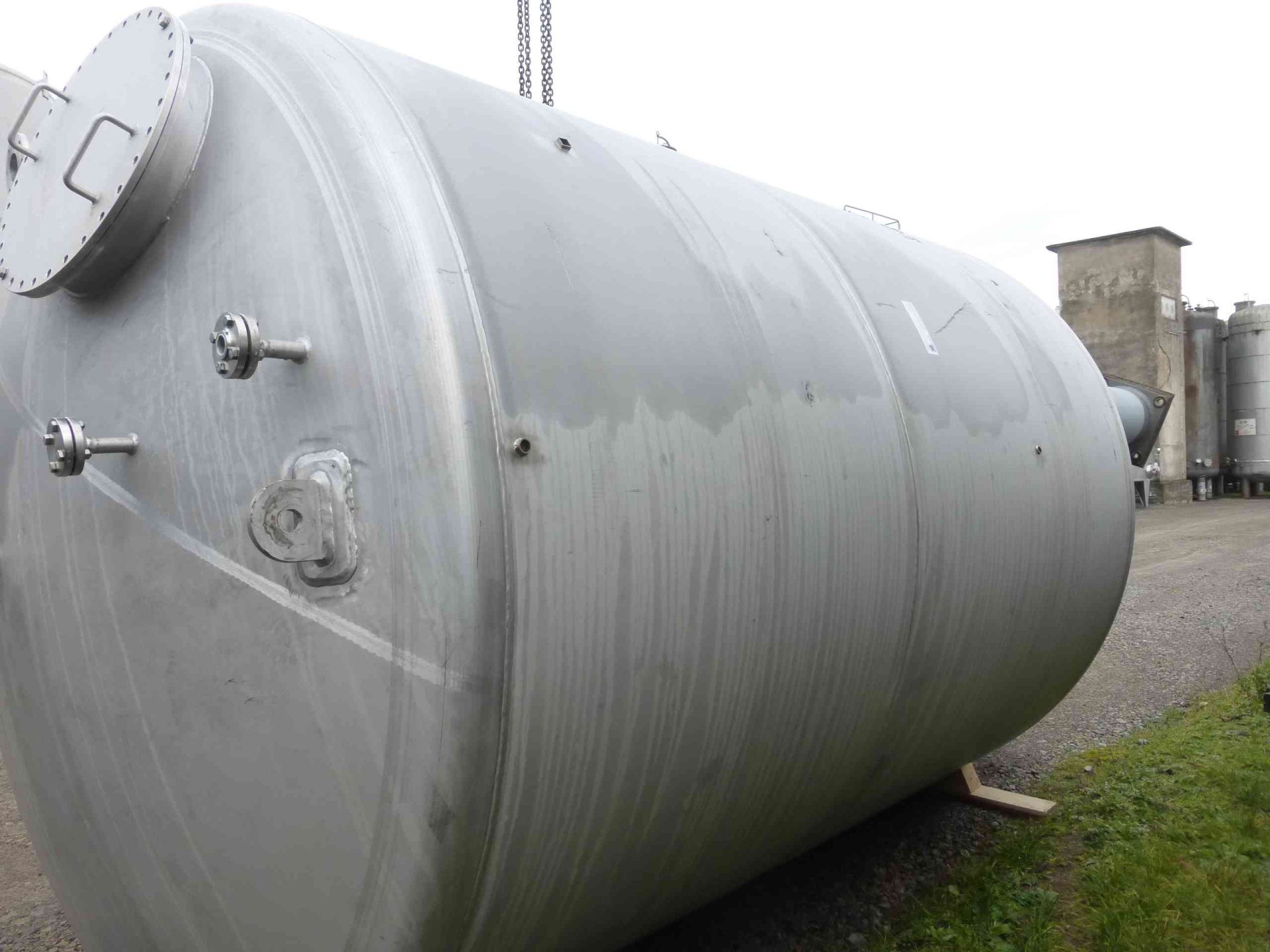 Lagerbehälter aus Edelstahl (V2A), heiz-/kühlbar (3)