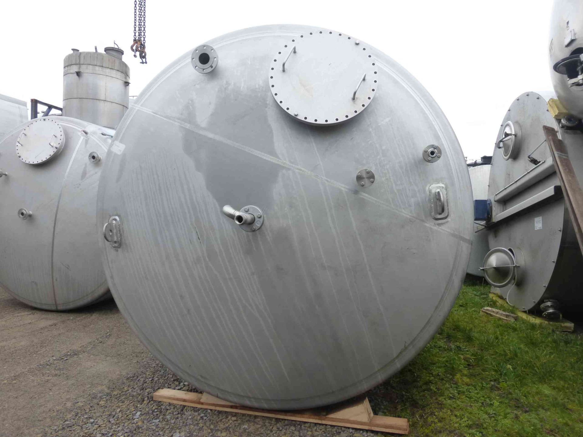 Lagerbehälter aus Edelstahl (V2A), heiz-/kühlbar (4)