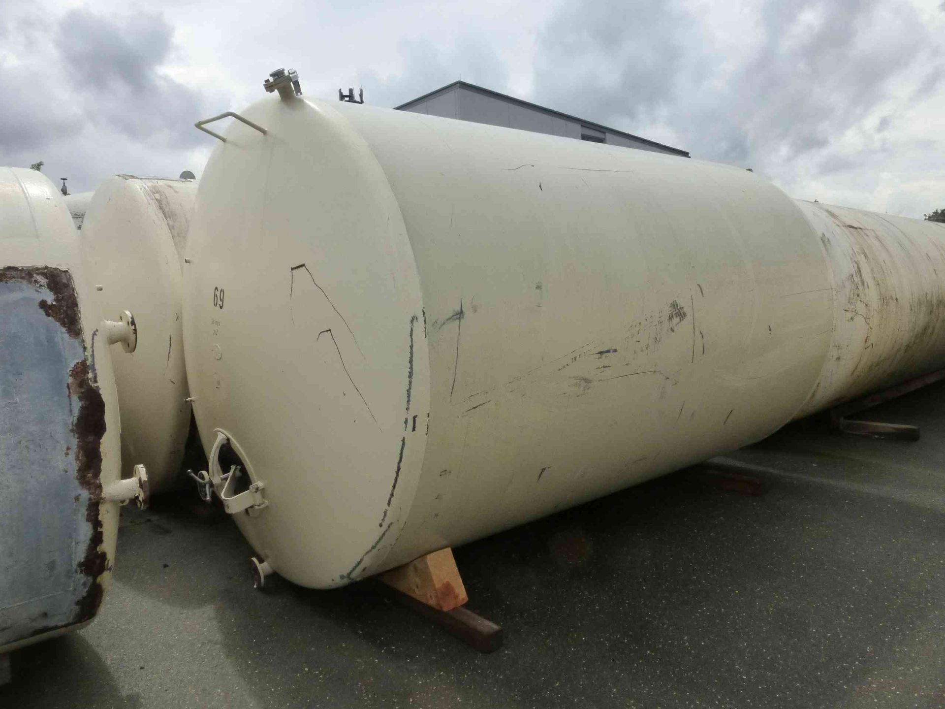 Lagerbeh&auml;lter aus Stahl, innen emailliert (1)