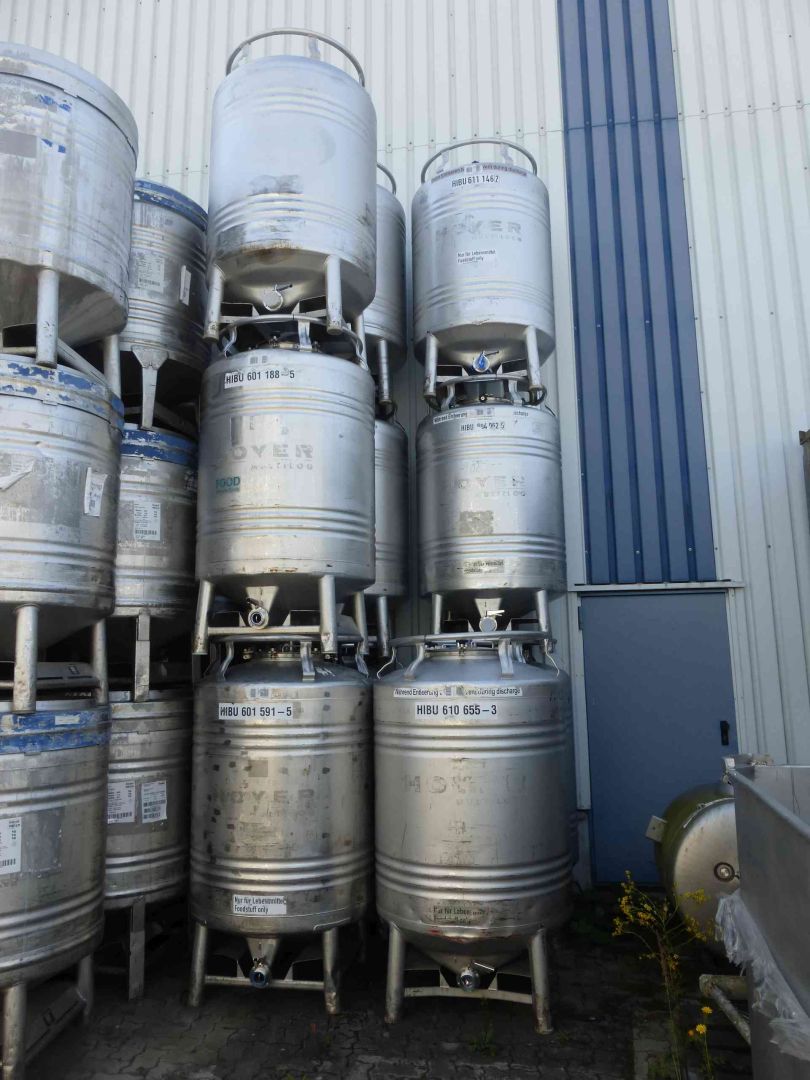 Druckbeh&auml;lter aus Edelstahl (V2A), WSt 1.4301 (1)