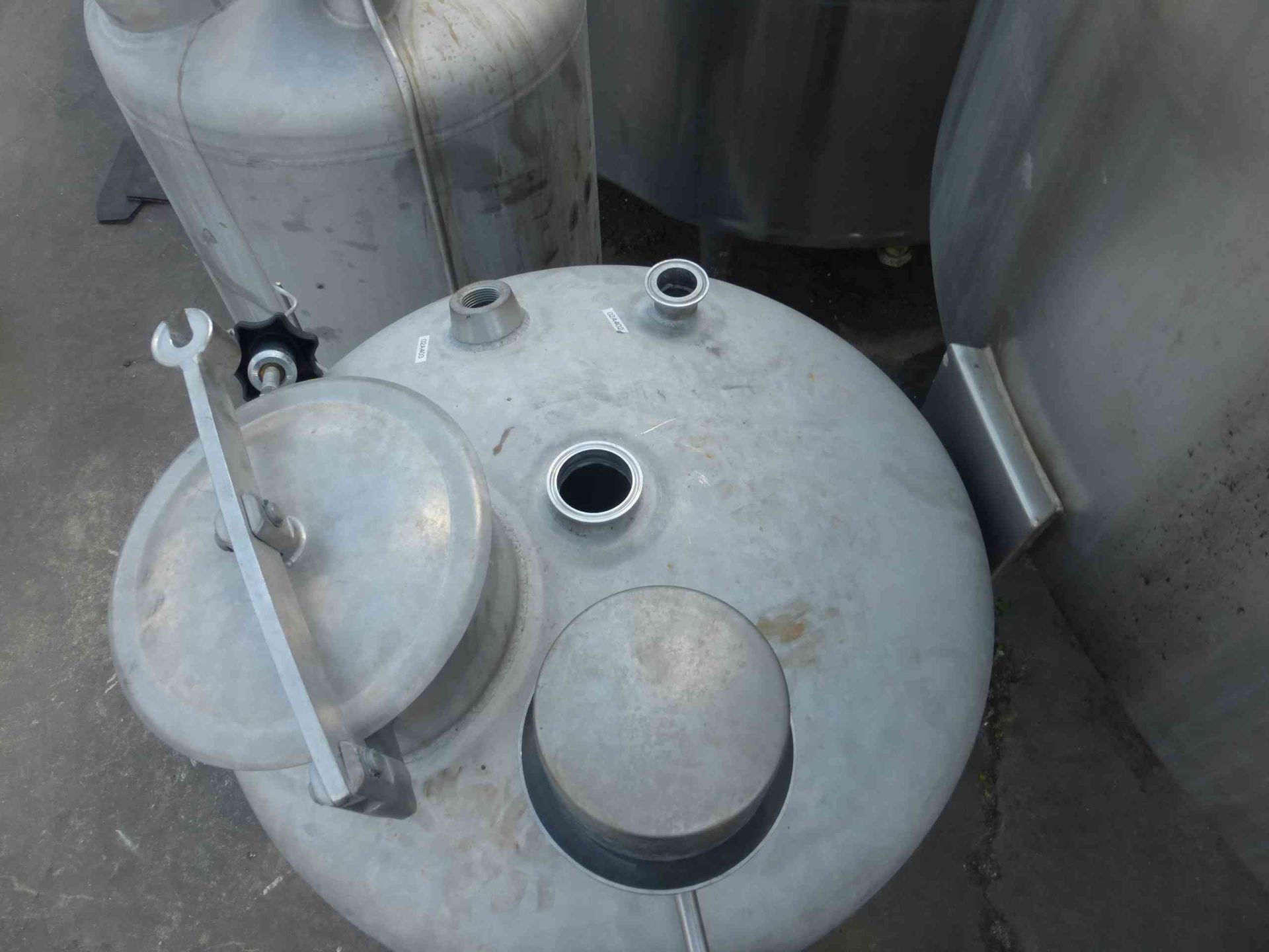 Lagerbehälter aus Edelstahl (V4A), WSt 1.4401 (3)