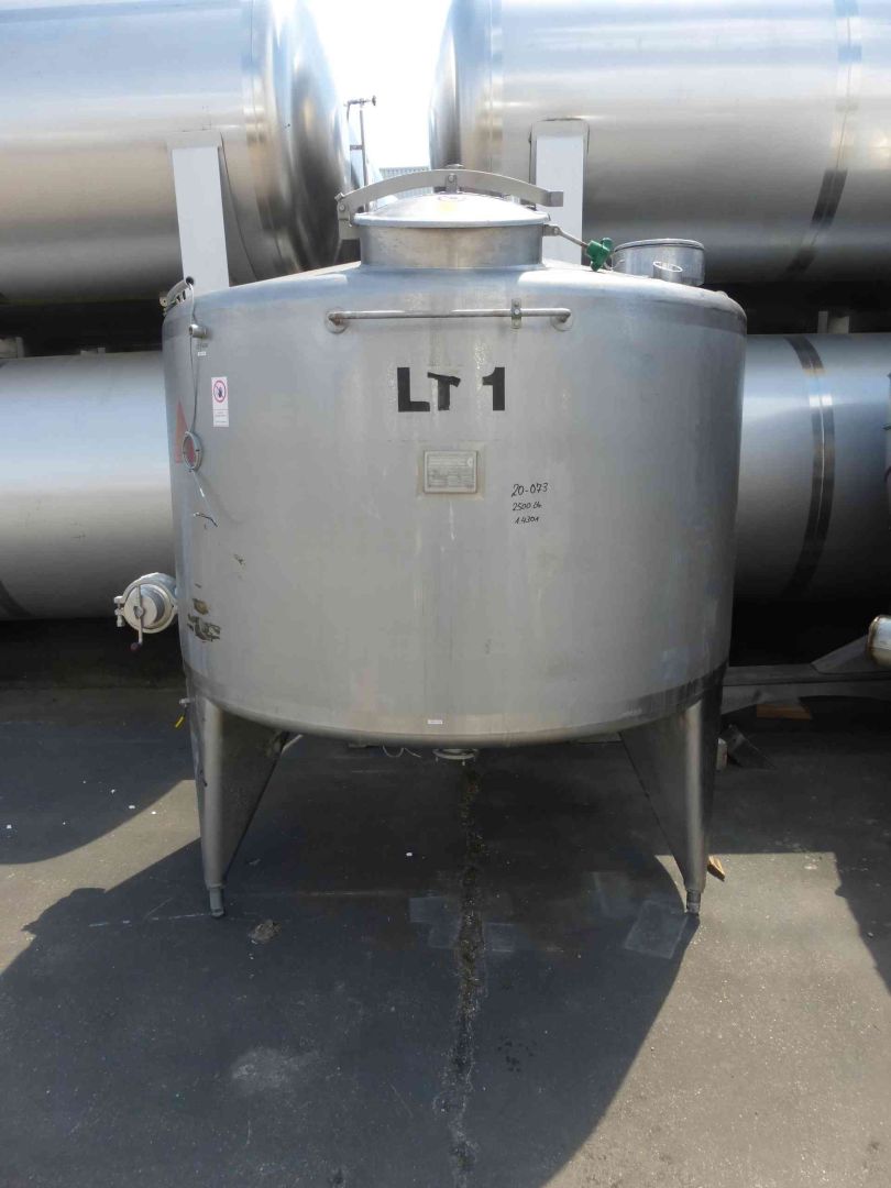 Rührwerksbehälter aus Edelstahl (V2A), WSt 1.4301 (2)