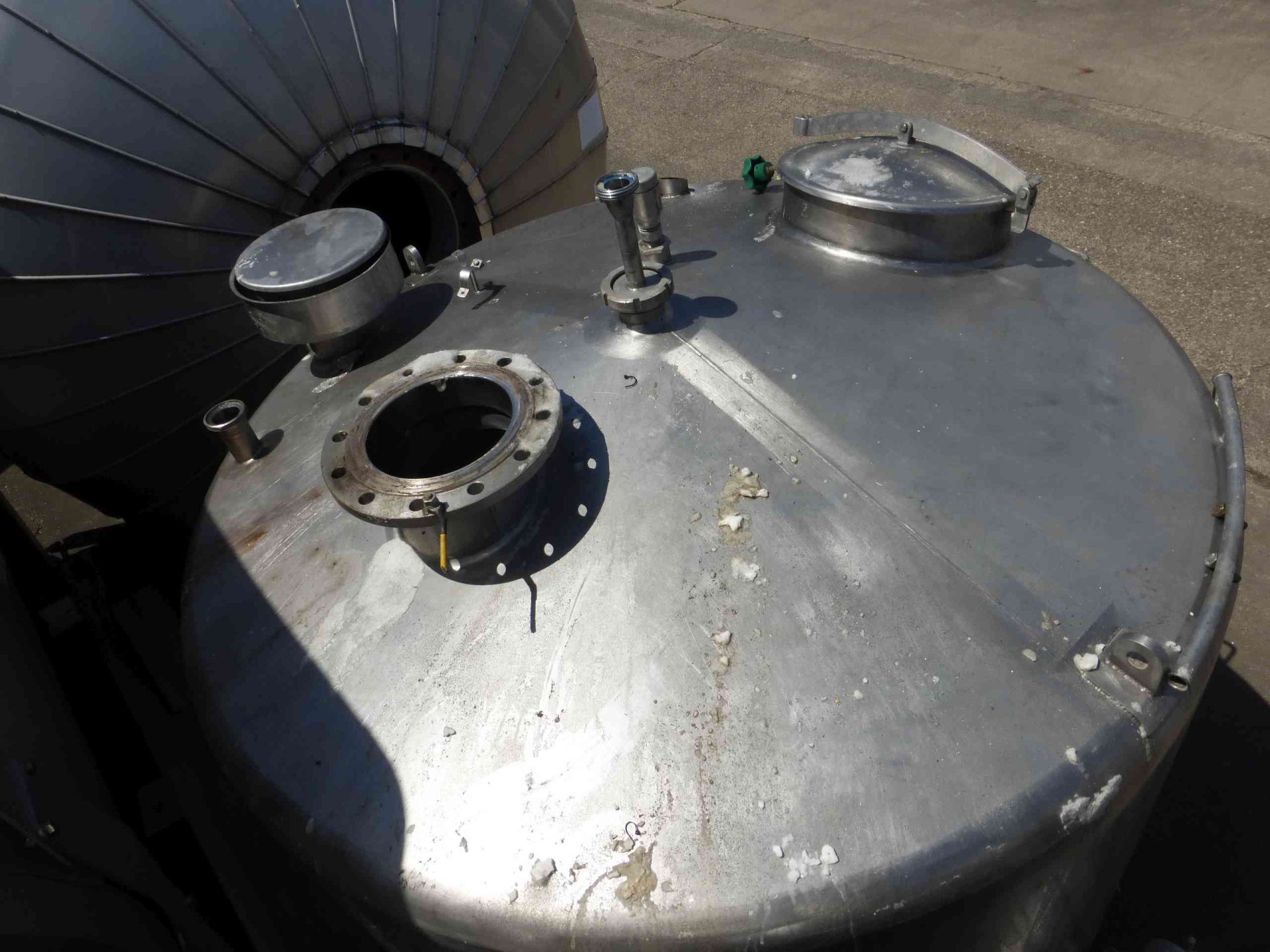 Rührwerksbehälter aus Edelstahl (V2A), WSt 1.4301 (3)