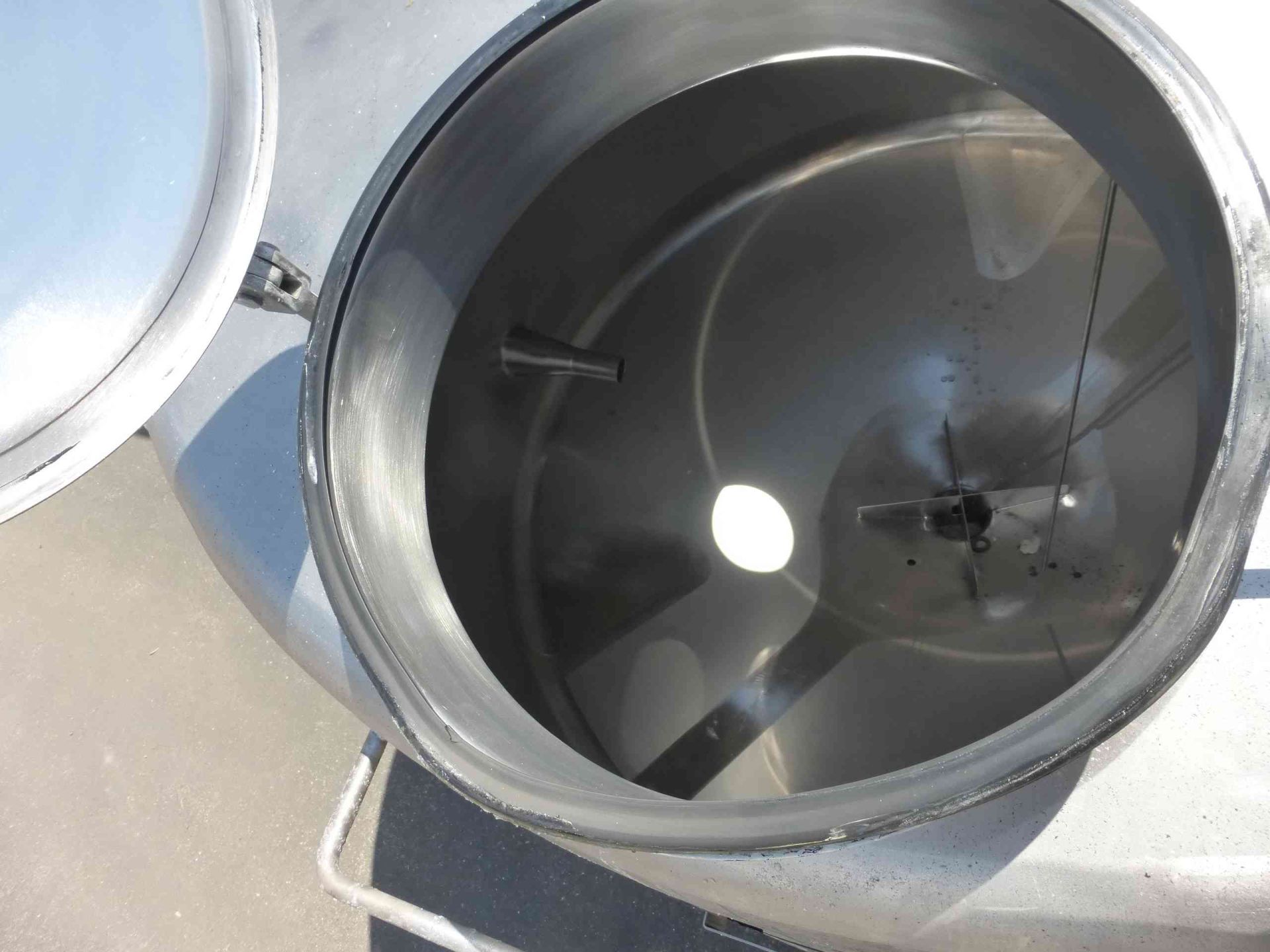 Rührwerksbehälter aus Edelstahl (V2A), WSt 1.4301 (4)