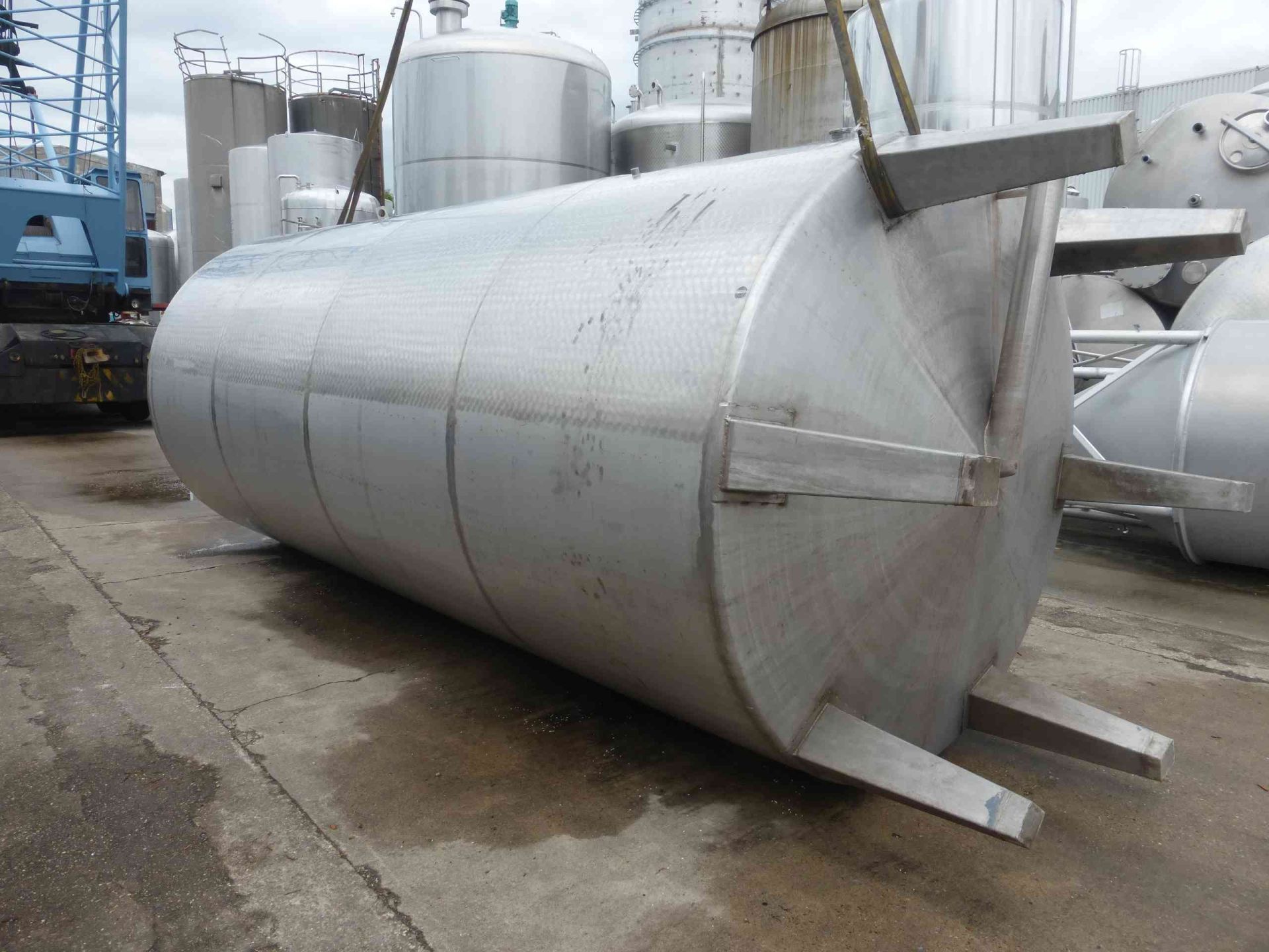 Lagerbeh&auml;lter aus Edelstahl (V2A), stehend (1)