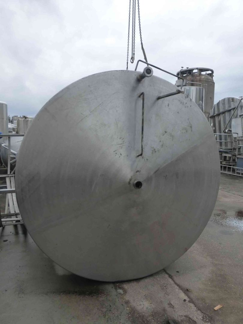 Lagerbehälter aus Edelstahl (V2A), stehend (3)