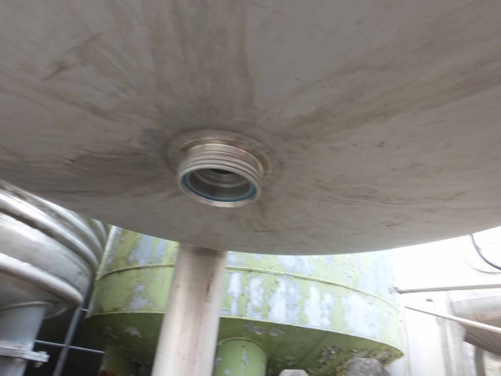 Rührwerksbehälter aus Edelstahl (V2A), stehend (2)