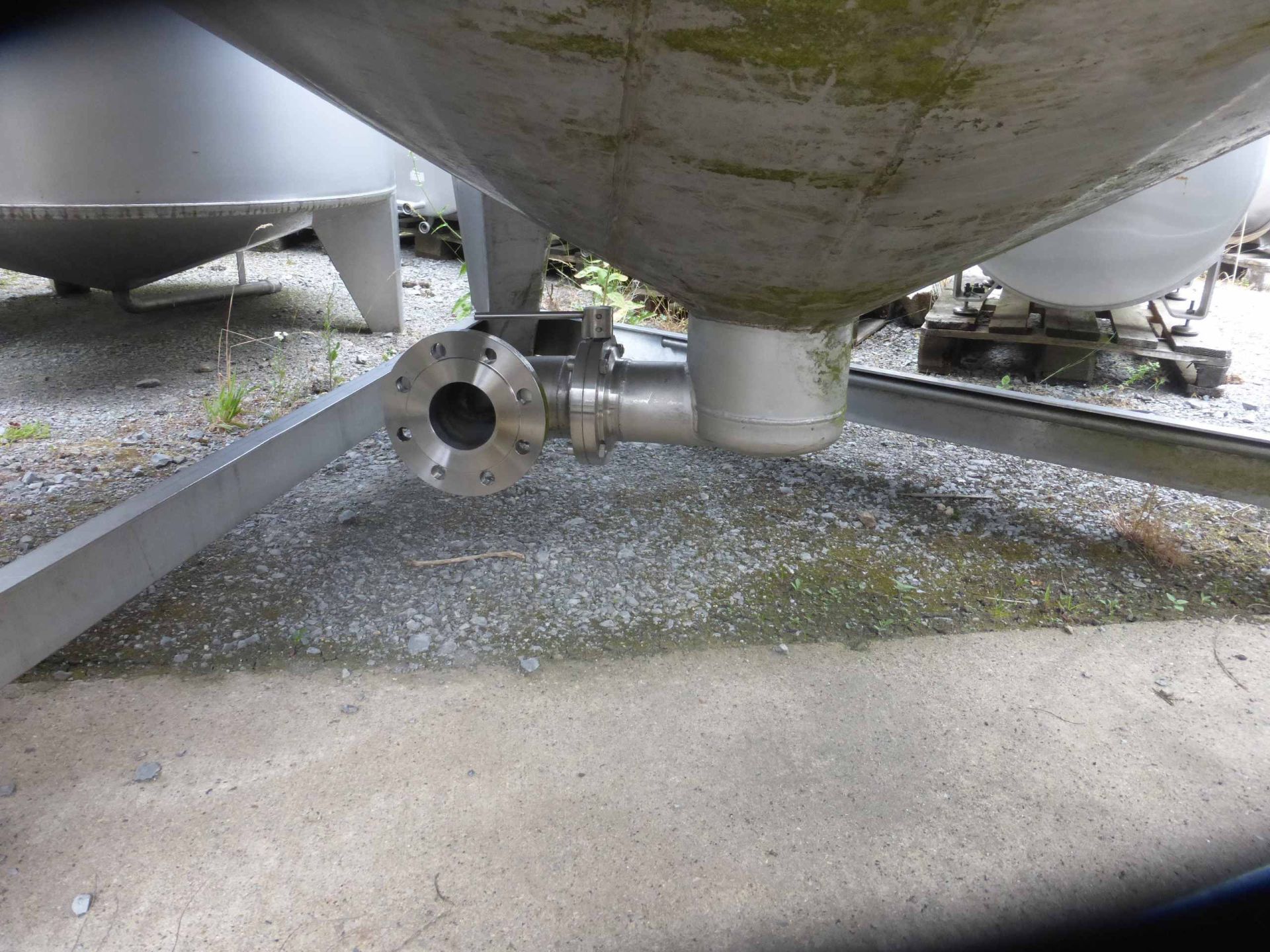 Rührwerksbehälter aus Edelstahl (V4A), WSt 1.4571 (2)