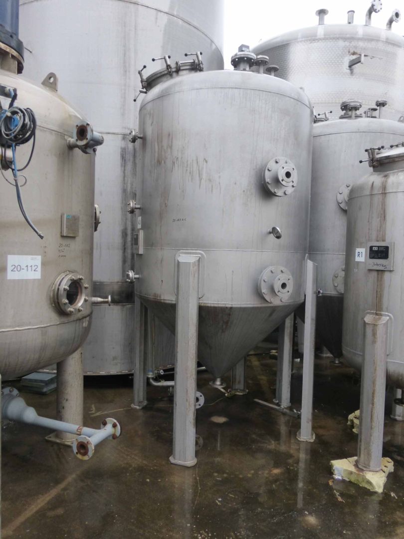 Lagerbeh&auml;lter aus Edelstahl V2A, Glyzerinbeh&auml;lter (1)