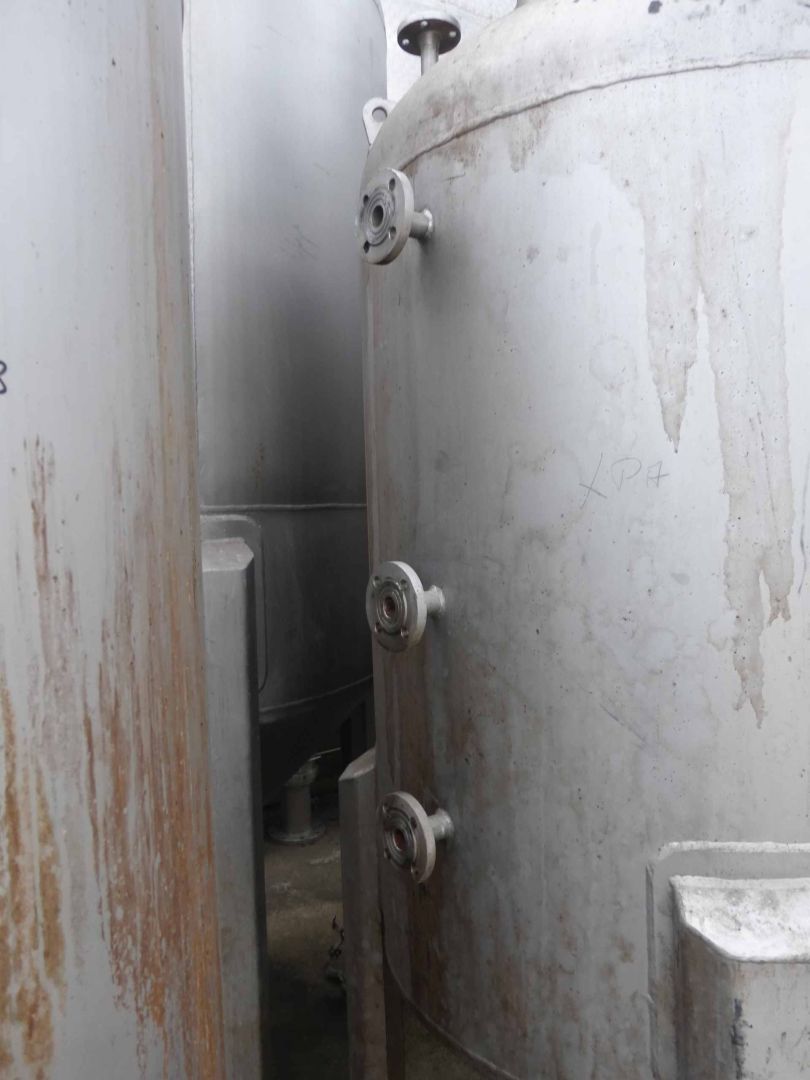 Rührwerksbehälter aus Edelstahl (V2A), stehend (4)